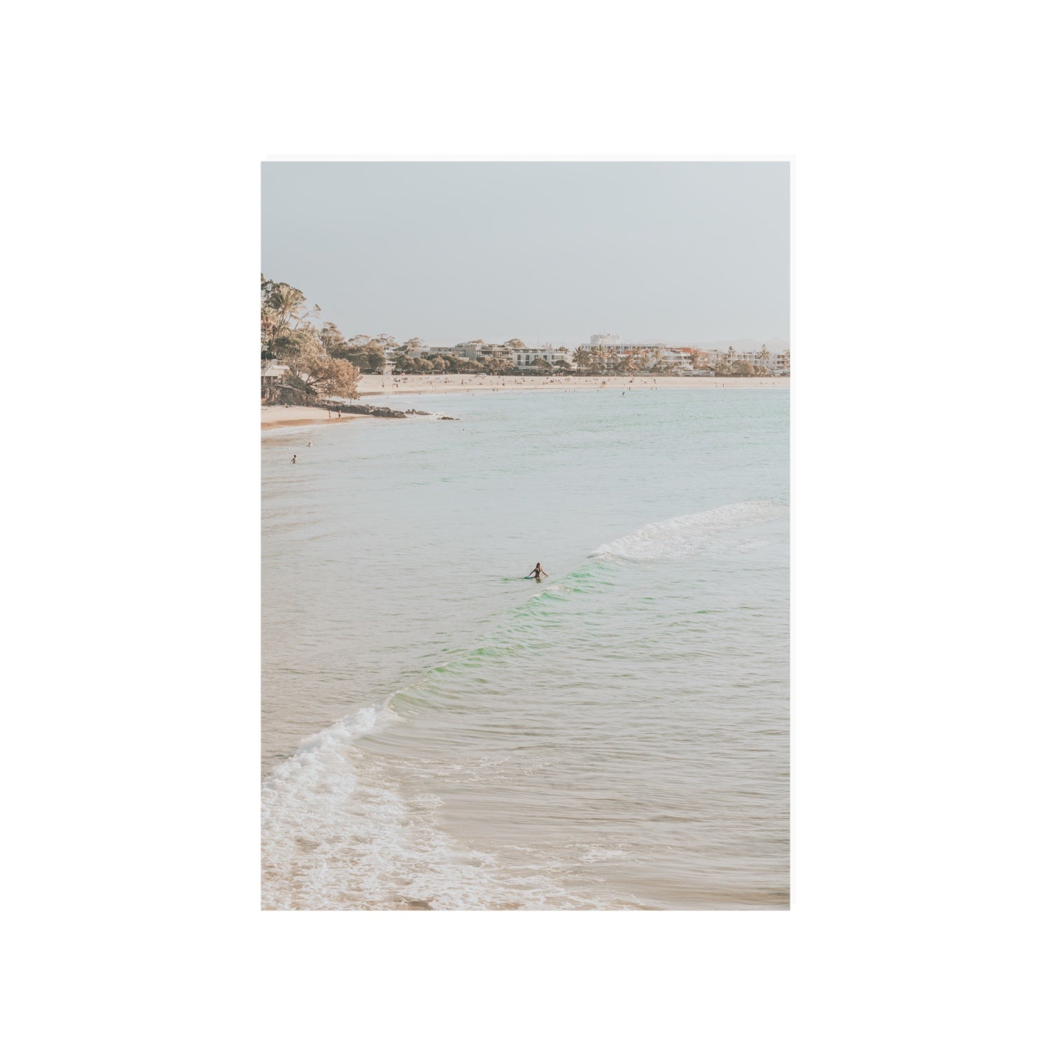 Salt Reverie fine art print, Noosa, Australia, coastal scenes artwork, A1 · 84.1 x 59.4 cm, Unframed, Fine Art Print