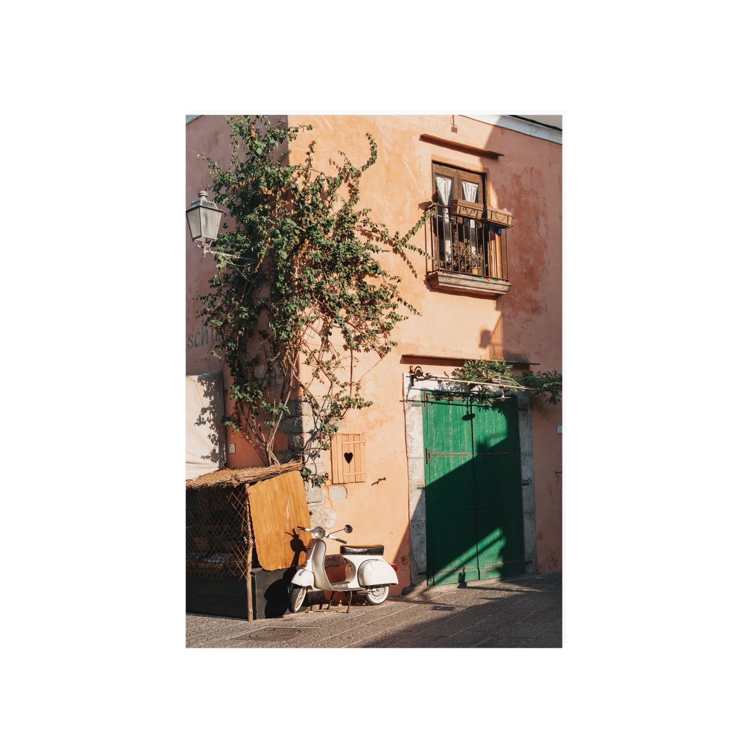 La Casa Ischia Italian Mediterranean decor wall art A1, 84.1 x 59.4 cm unframed fine art print