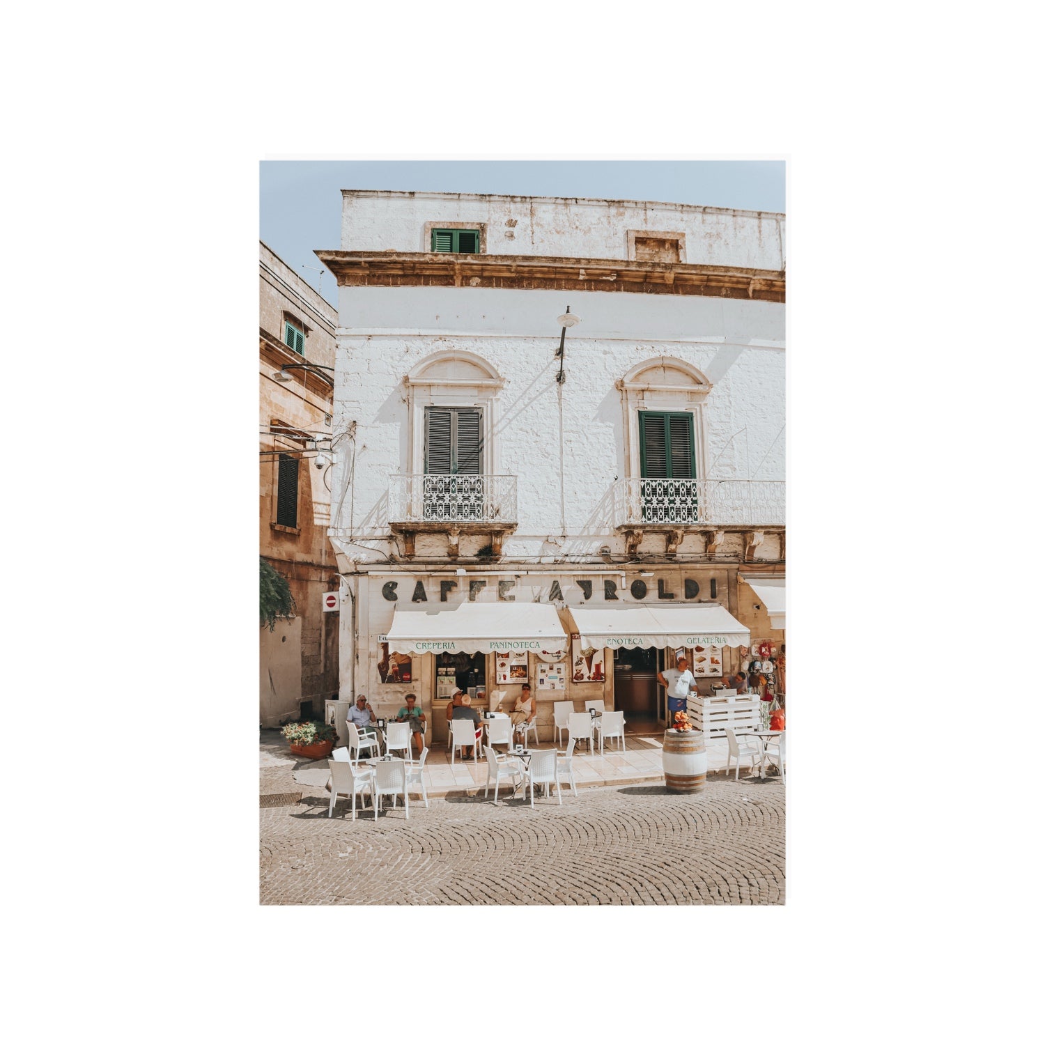 L'Ora di Pranzo Puglia L’Ora di Pranzo Italian art print A1, 84.1 x 59.4 cm unframed fine art print