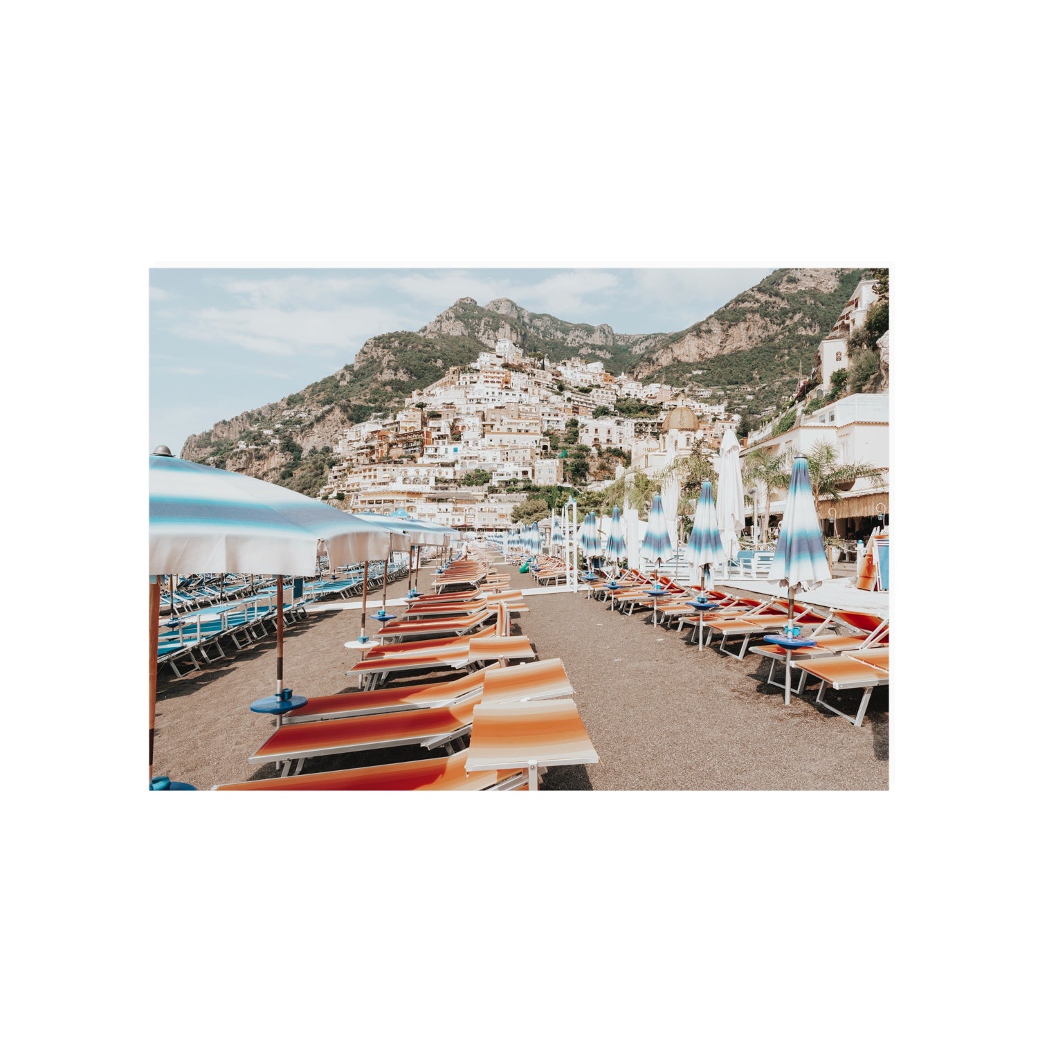 Spiaggia Grande fine art print, Positano, Italy, A1 · 84.1 x 59.4 cm, Unframed, Fine Art Print