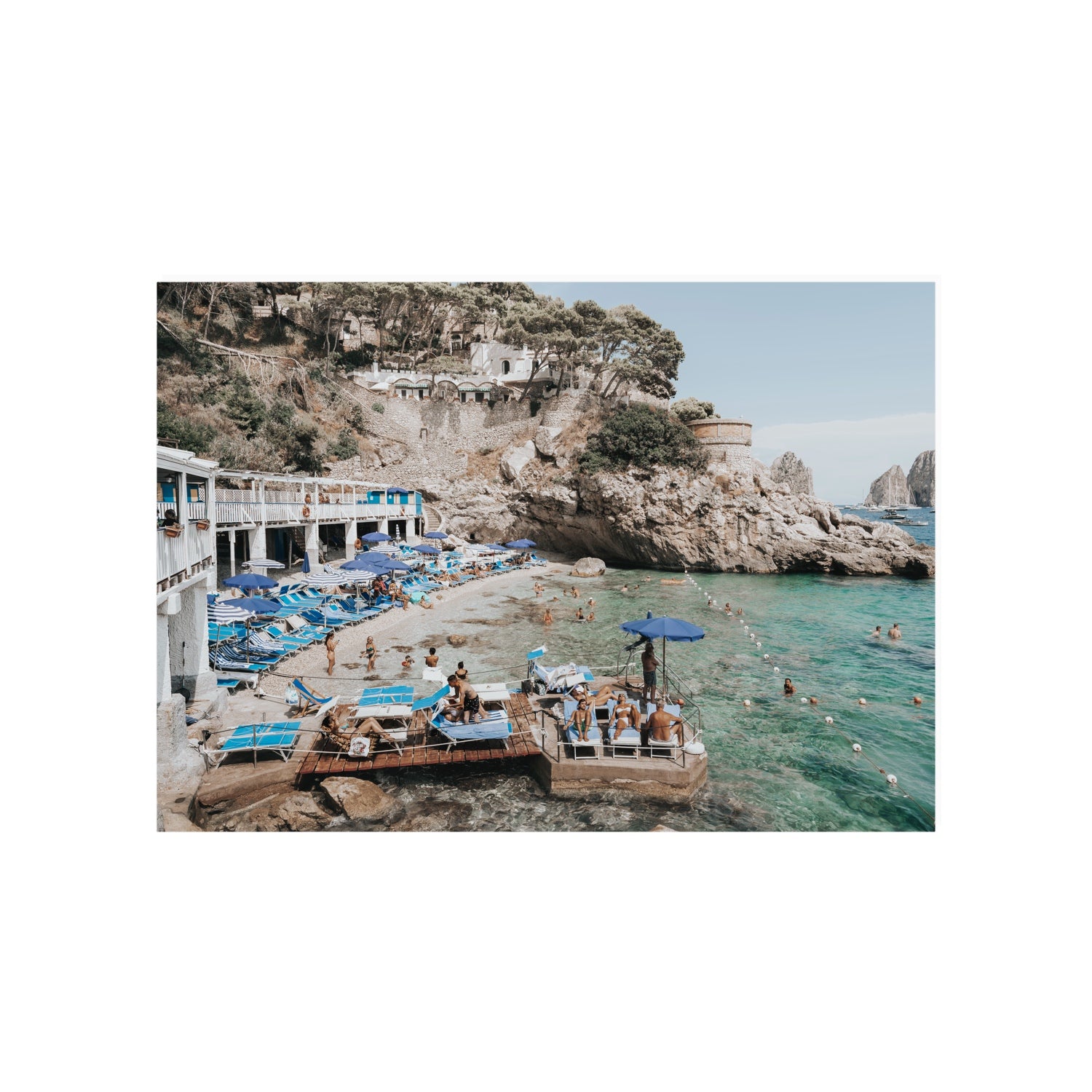 Vita Bella fine art print, Capri, Italy, A1 · 84.1 x 59.4 cm, Unframed, Fine Art Print