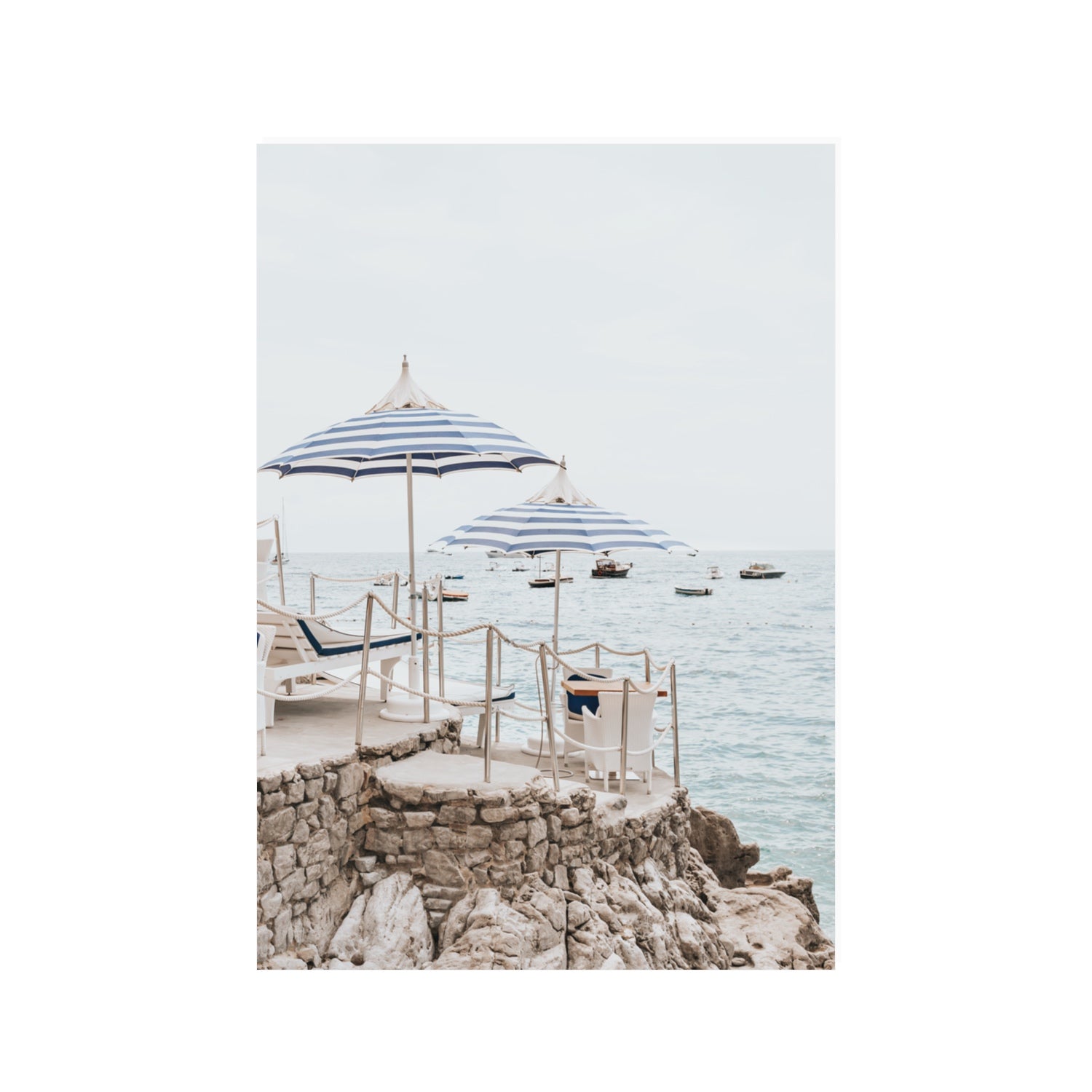 La Scogliera fine art print, Positano, Italy, 100 x 70 cm, Unframed, Fine Art Print