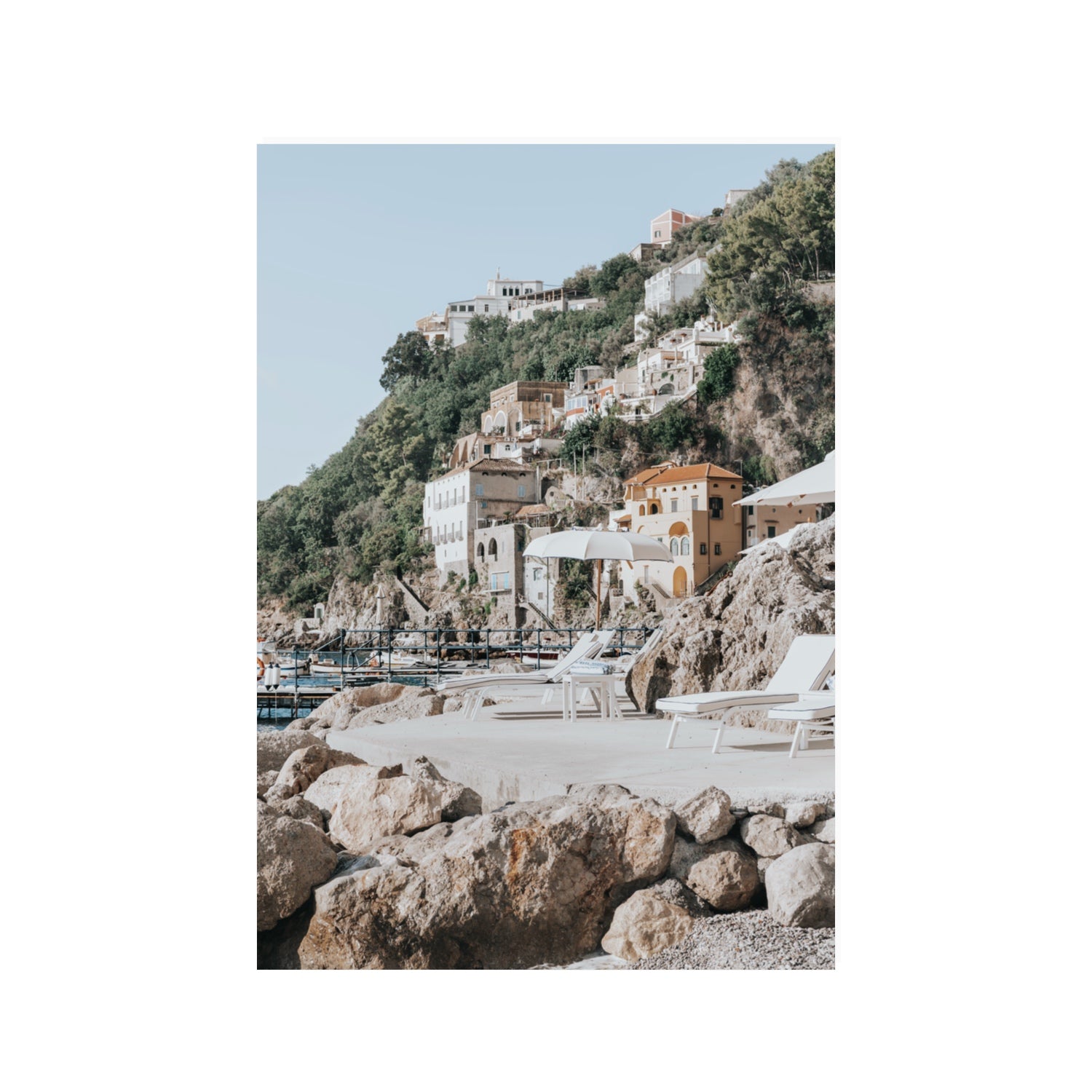 Dolce Coast Amalfi travel photography wall art 100 x 70 cm unframed fine art print