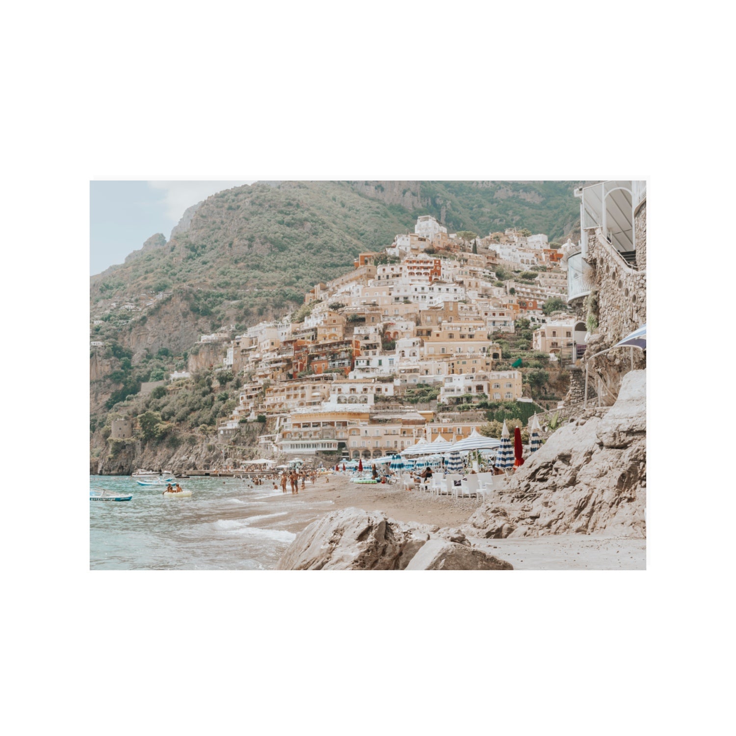 Sogno di Positano fine art print, Positano, Italy, 100 x 70 cm, Unframed, Fine Art Print
