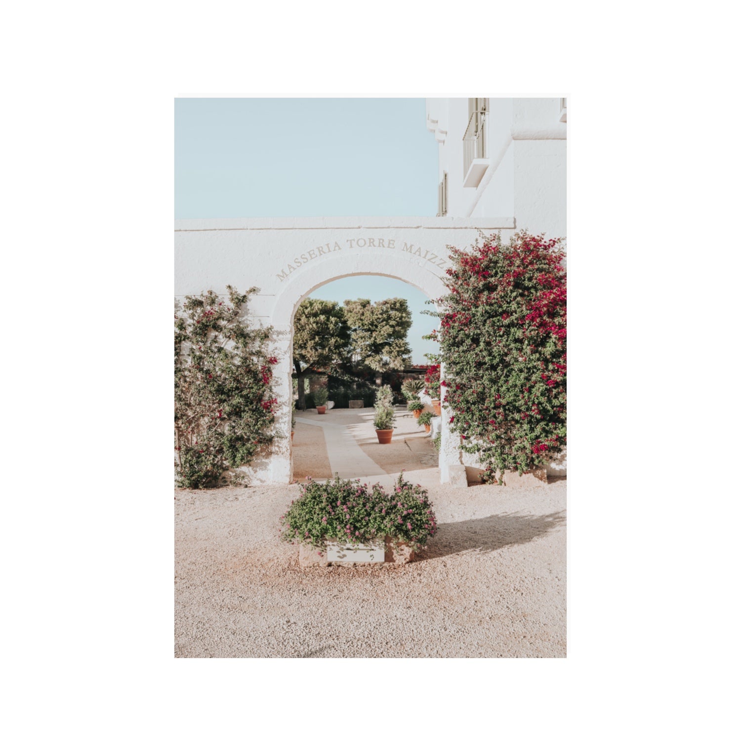 Torre Maizza Puglia Italian wall art 100 x 70 cm unframed fine art print
