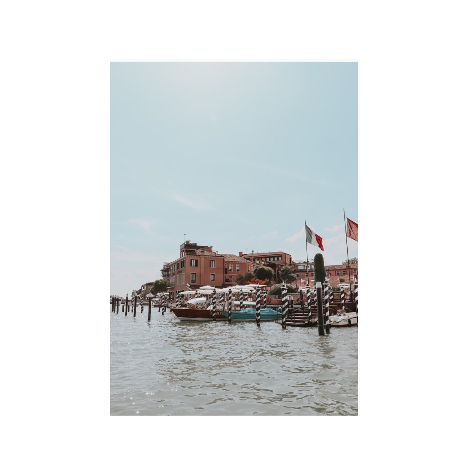 Giudecca Island Venice wall art 100 x 70 cm unframed fine art print
