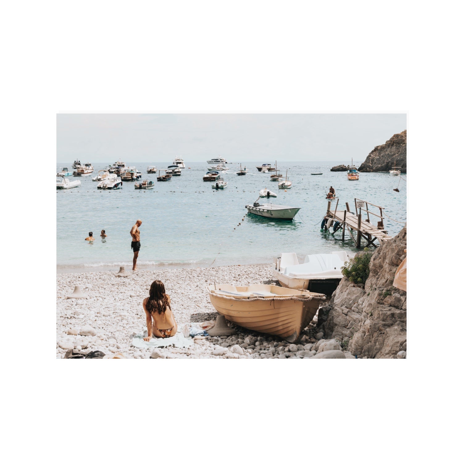 L'Osservatore Nerano wall art 100 x 70 cm unframed fine art print