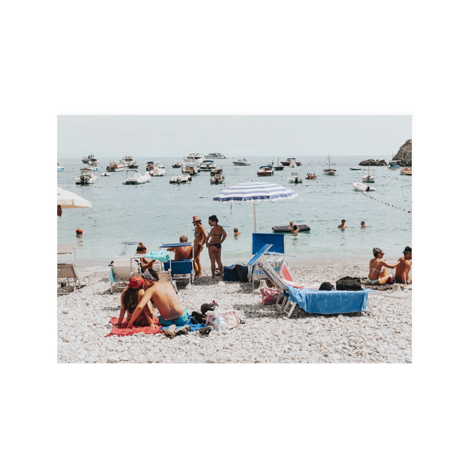 The Kiss Nerano wall art 100 x 70 cm unframed fine art print