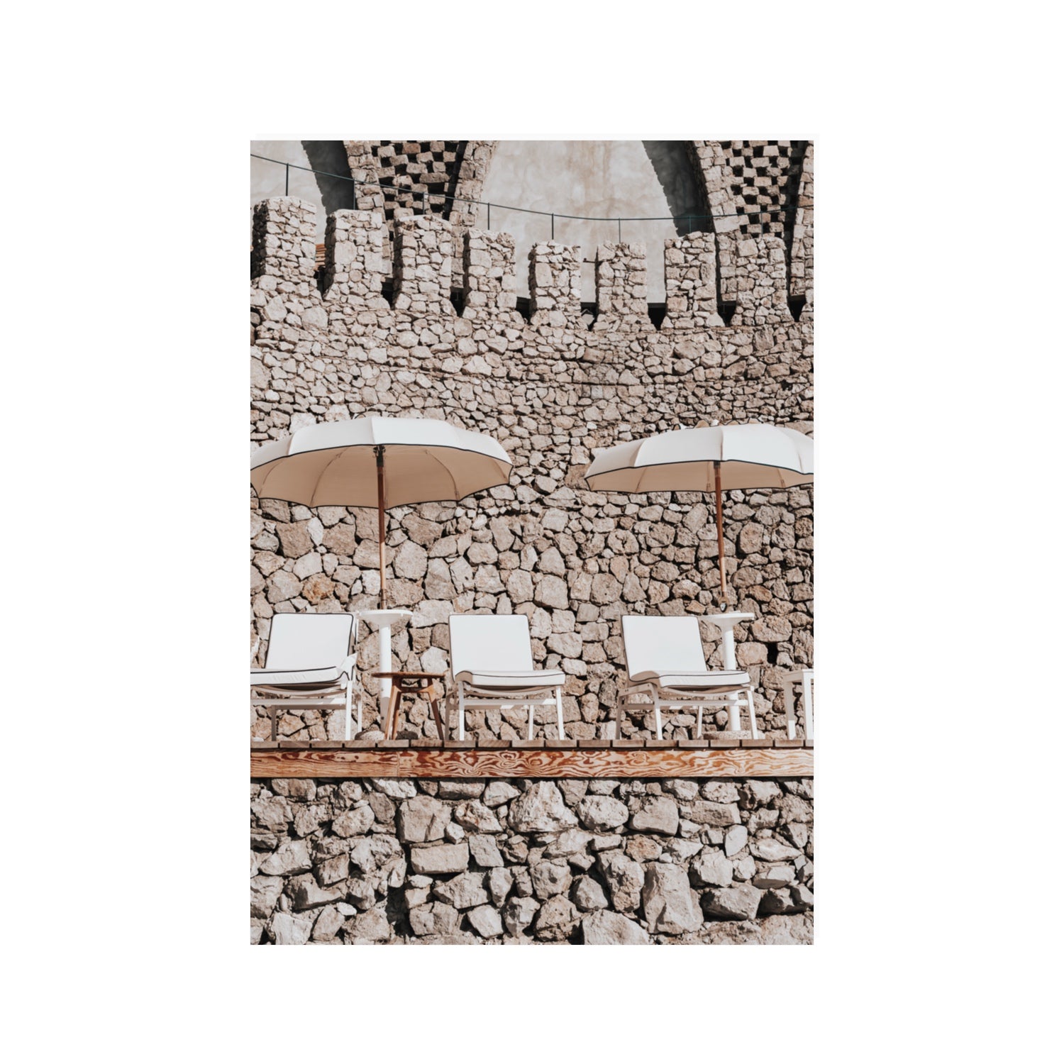 Pietra Amalfitana fine art print, Amalfi, Italy, luxury escapes artwork, 100 x 70 cm, Unframed, Fine Art Print