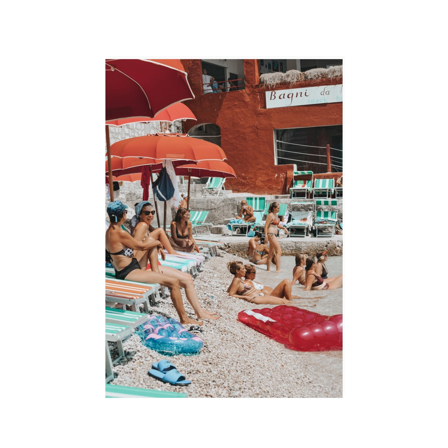 La Dolce Vita fine art print, Capri, Italy, 100 x 70 cm, Unframed, Fine Art Print