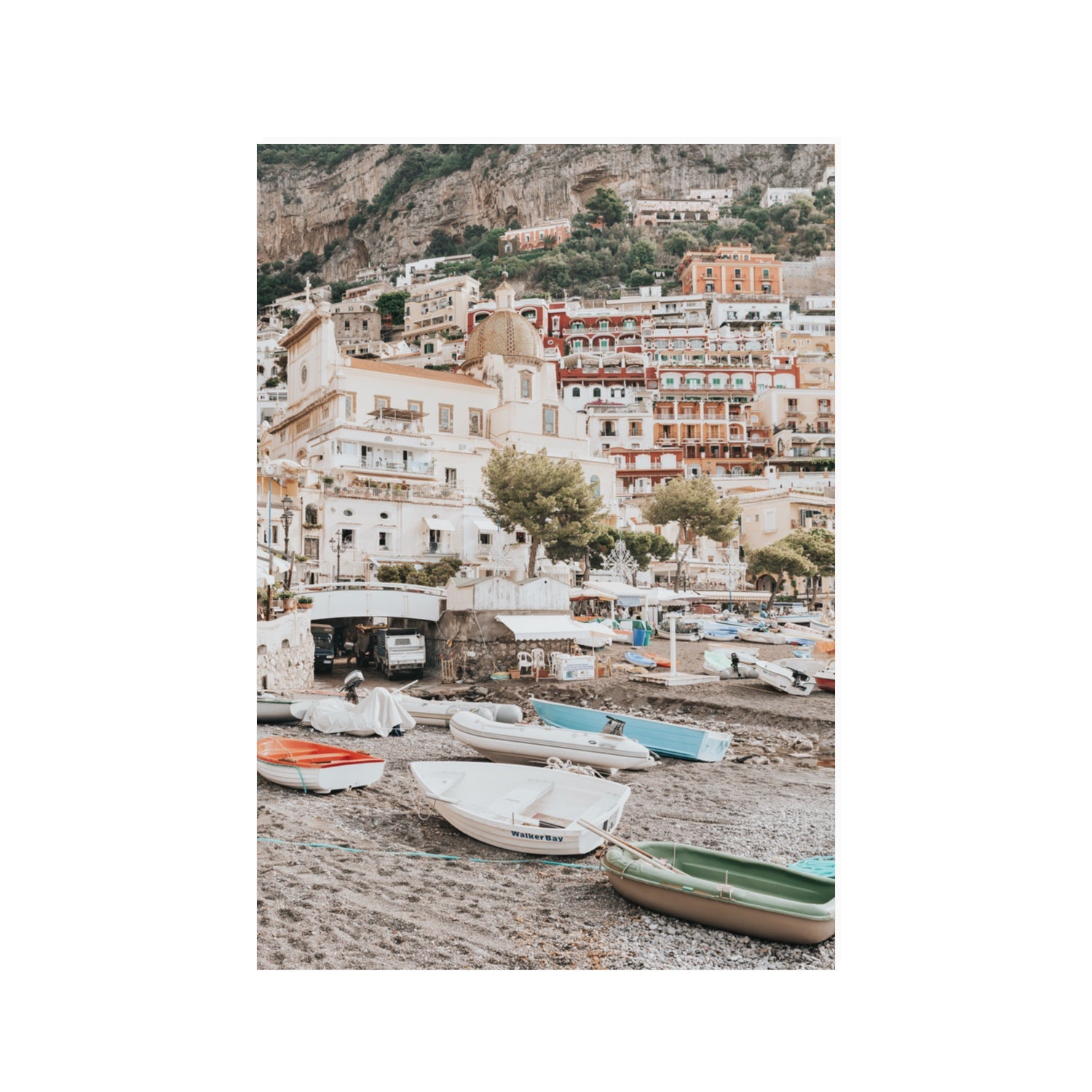 A Memory To Treasure fine art print, Positano, Italy, 100 x 70 cm, Unframed, Fine Art Print
