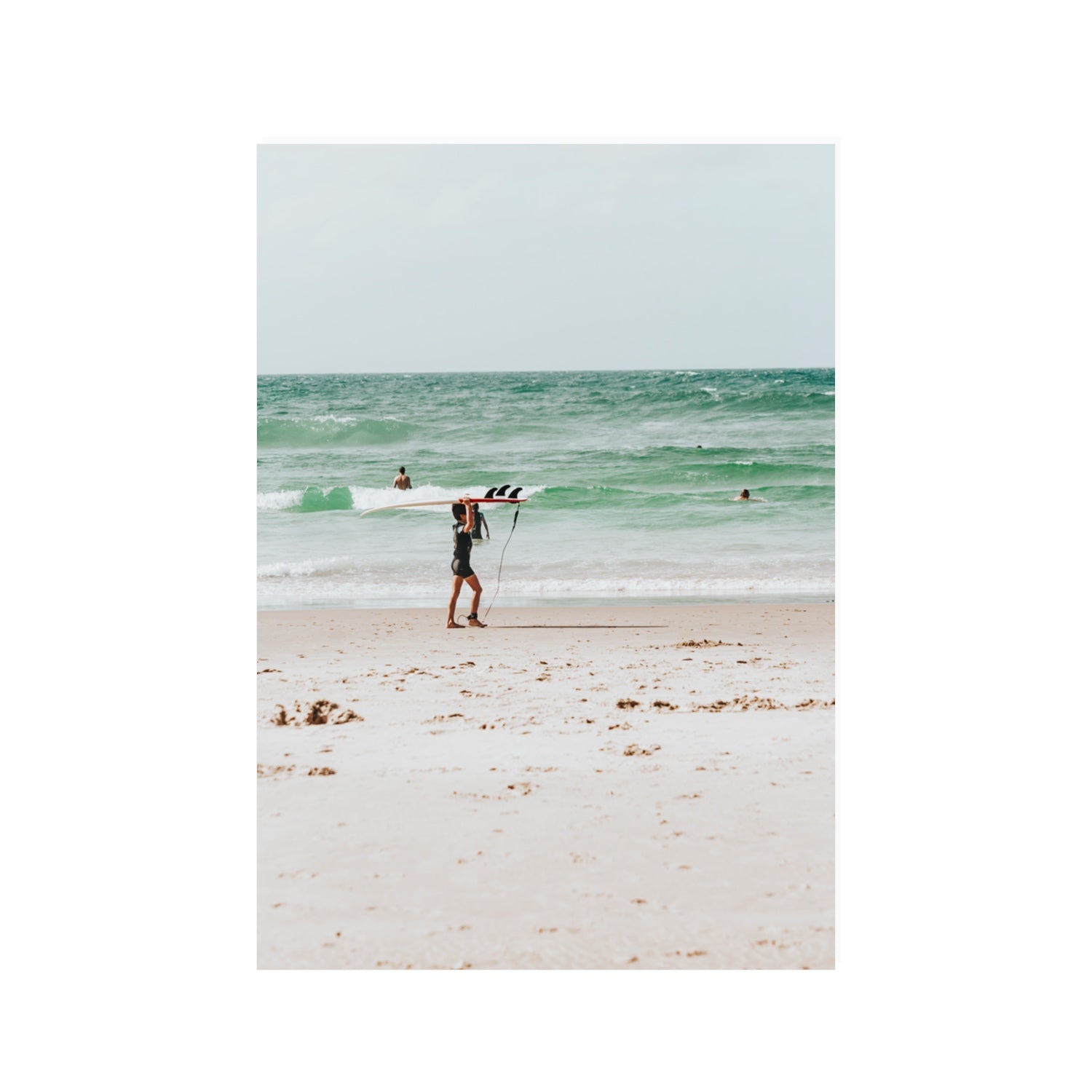 Grommet Byron Bay Surf coastal wall art 100 x 70 cm unframed fine art print