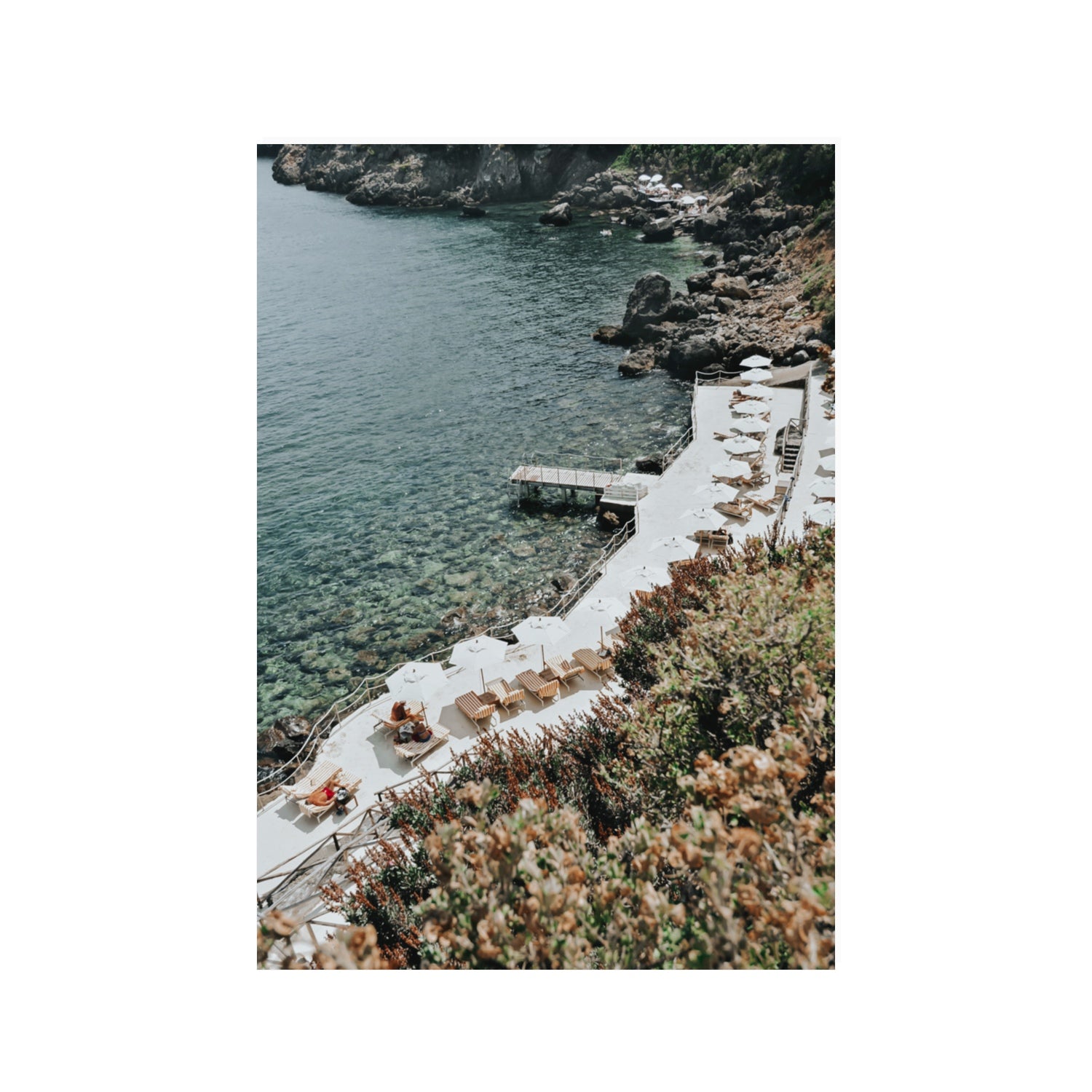 Go Beyond The Postcard Tuscany coastal wall art 100 x 70 cm unframed fine art print
