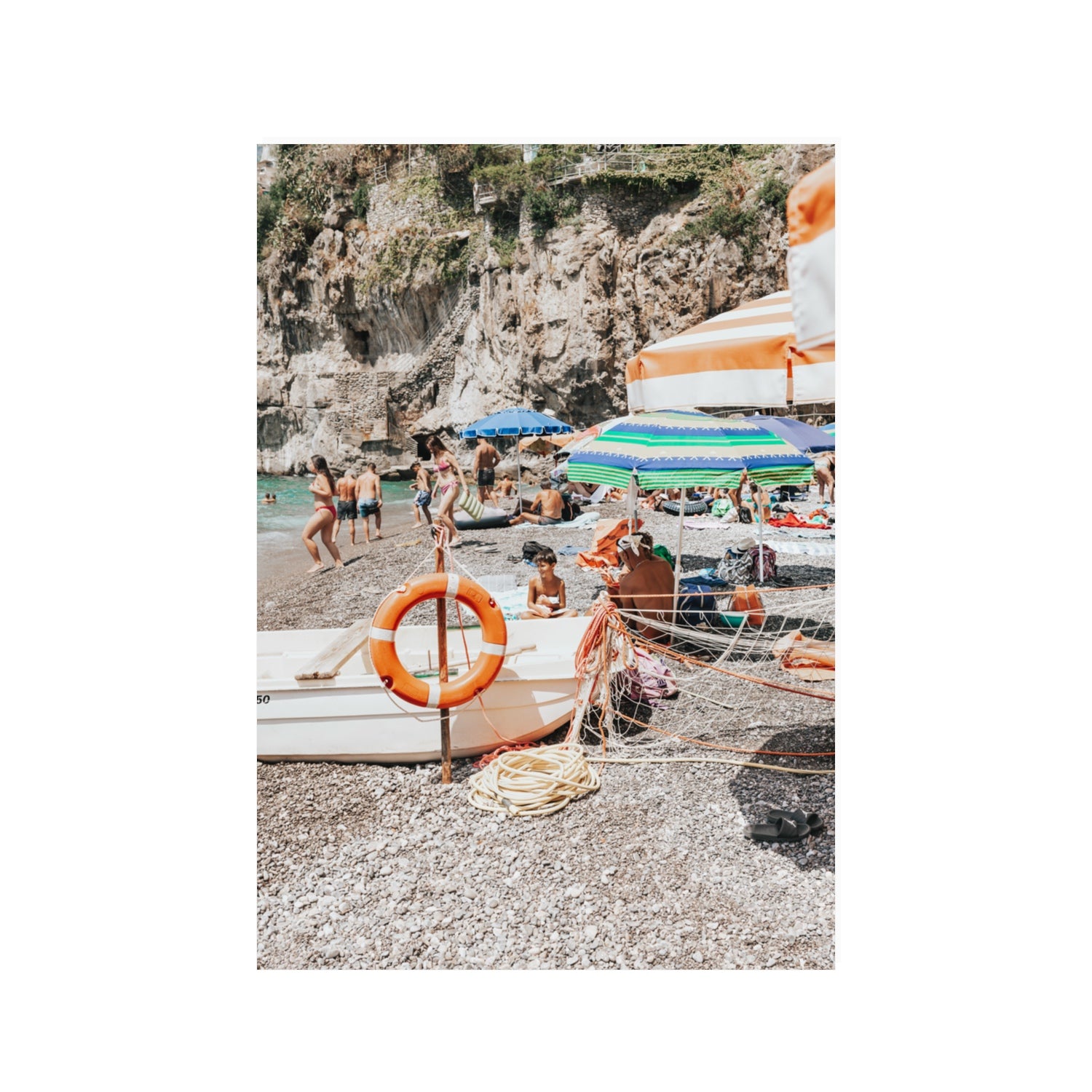 Il Ragazzo fine art print, Positano, Italy, 100 x 70 cm, Unframed, Fine Art Print