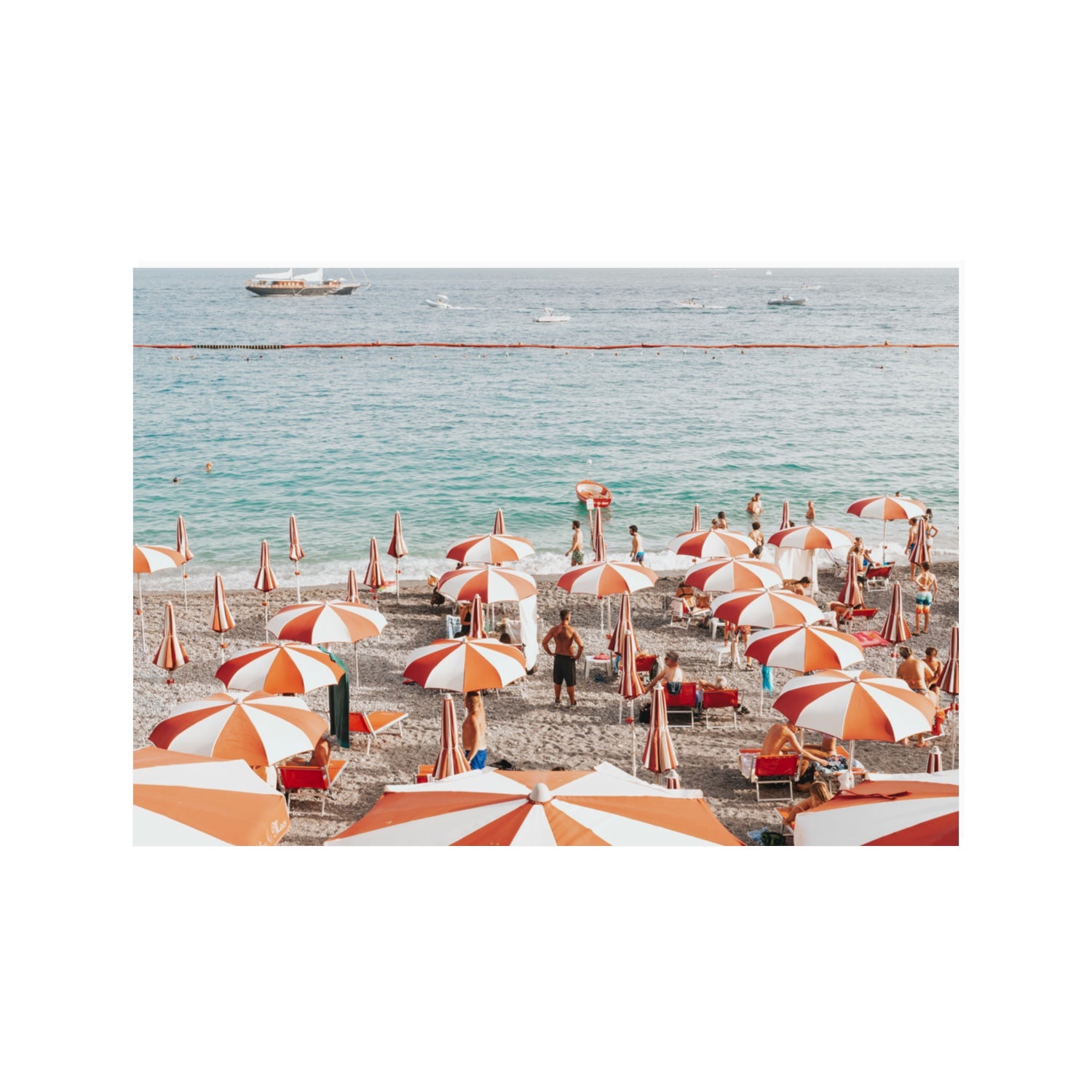 That's Amore Amalfi Mediterranean wall art 100 x 70 cm unframed fine art print