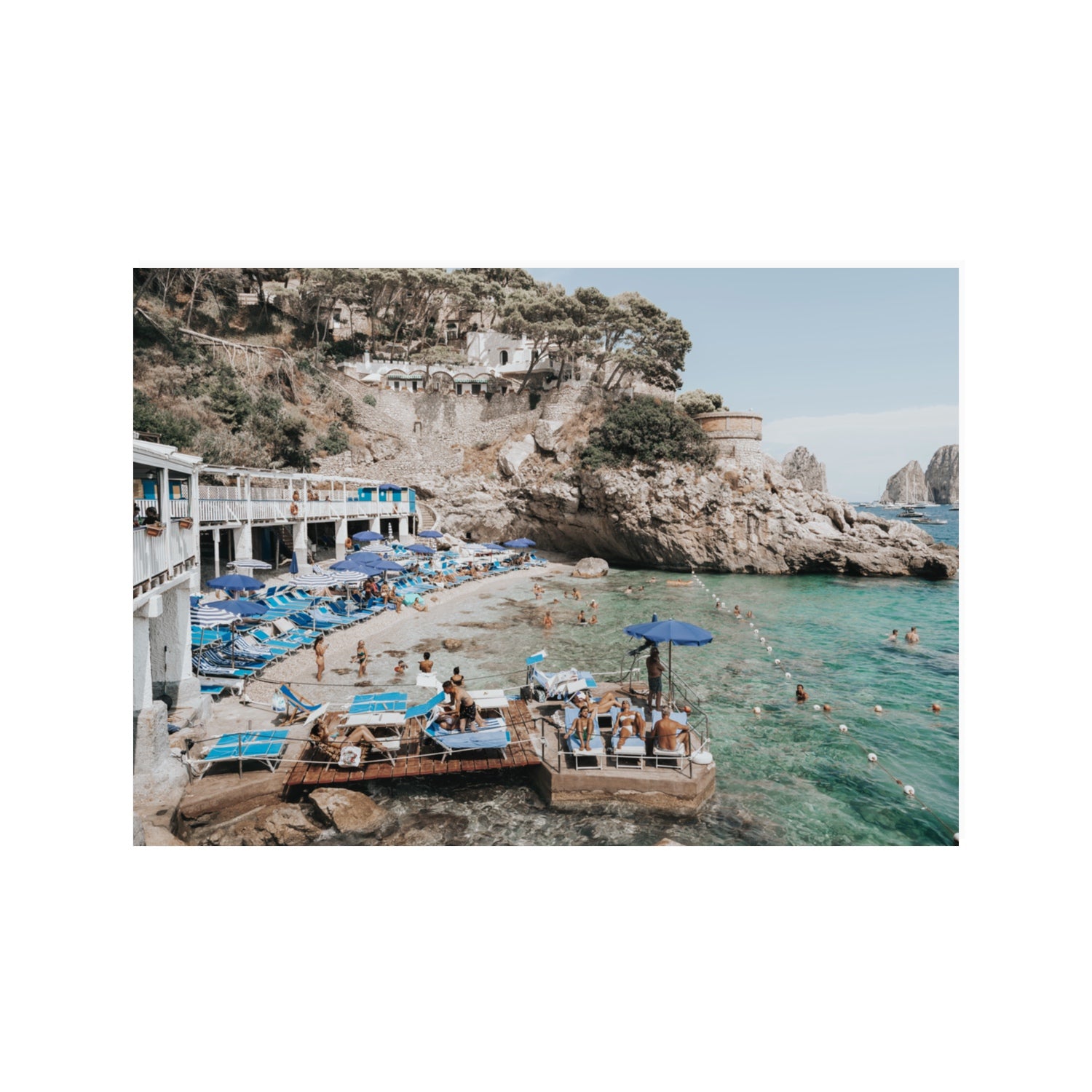 Vita Bella fine art print, Capri, Italy, 100 x 70 cm, Unframed, Fine Art Print