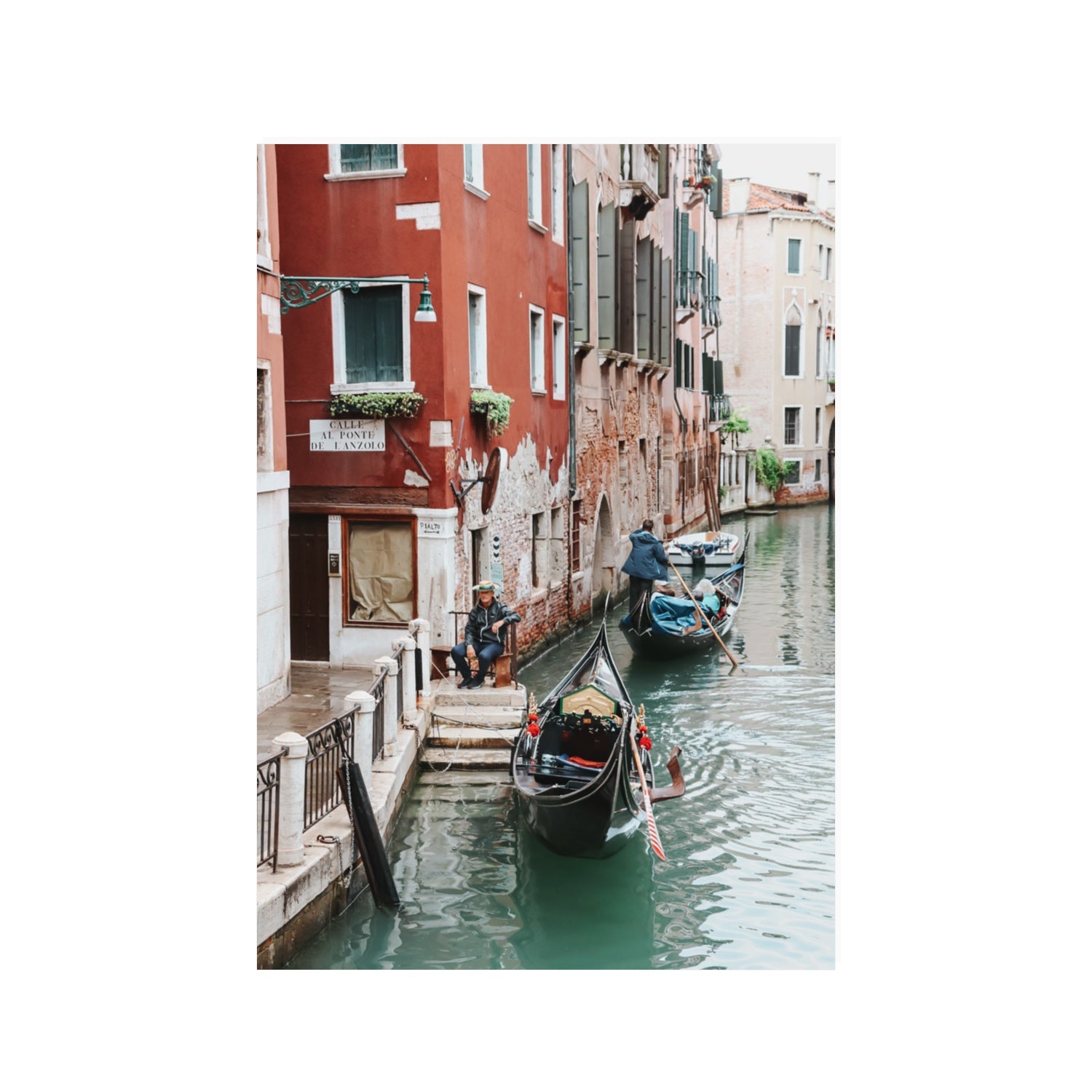 The Merchant Venice Canal Italian wall art 100 x 70 cm unframed fine art print
