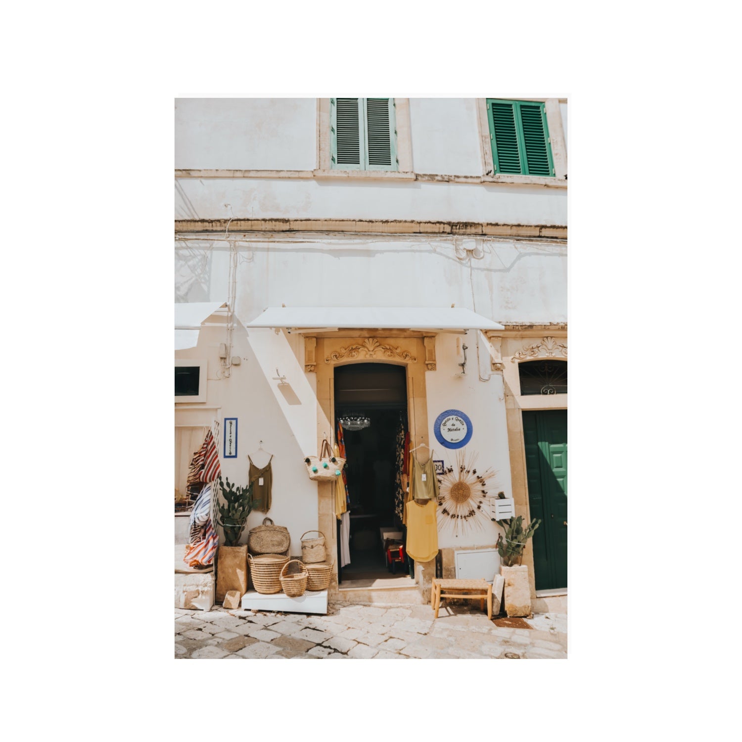 Artisan Ambience Puglia Italian wall art 100 x 70 cm unframed fine art print