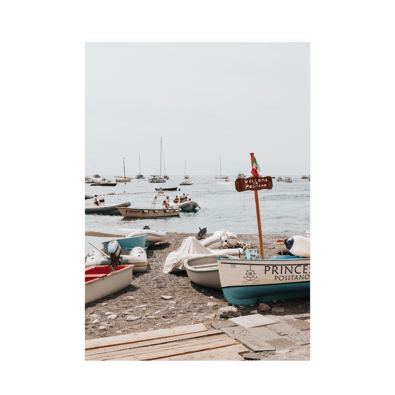 Coming Home fine art print, Positano, Italy, A0 · 118.9 cm x 84.1 cm, Unframed, Fine Art Print