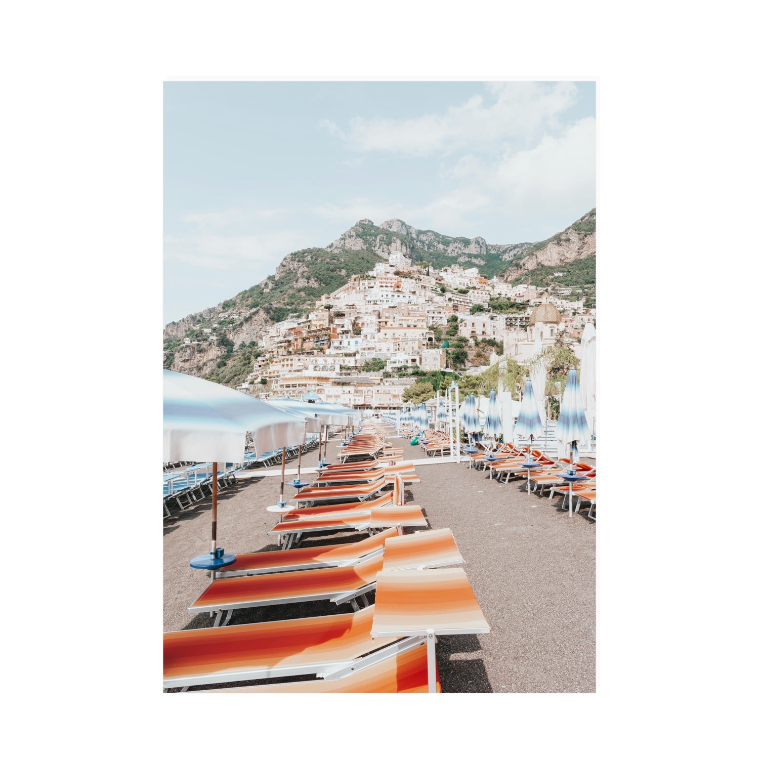 A Symphony of Colours fine art print, Positano, Italy, A0 · 118.9 cm x 84.1 cm, Unframed, Fine Art Print