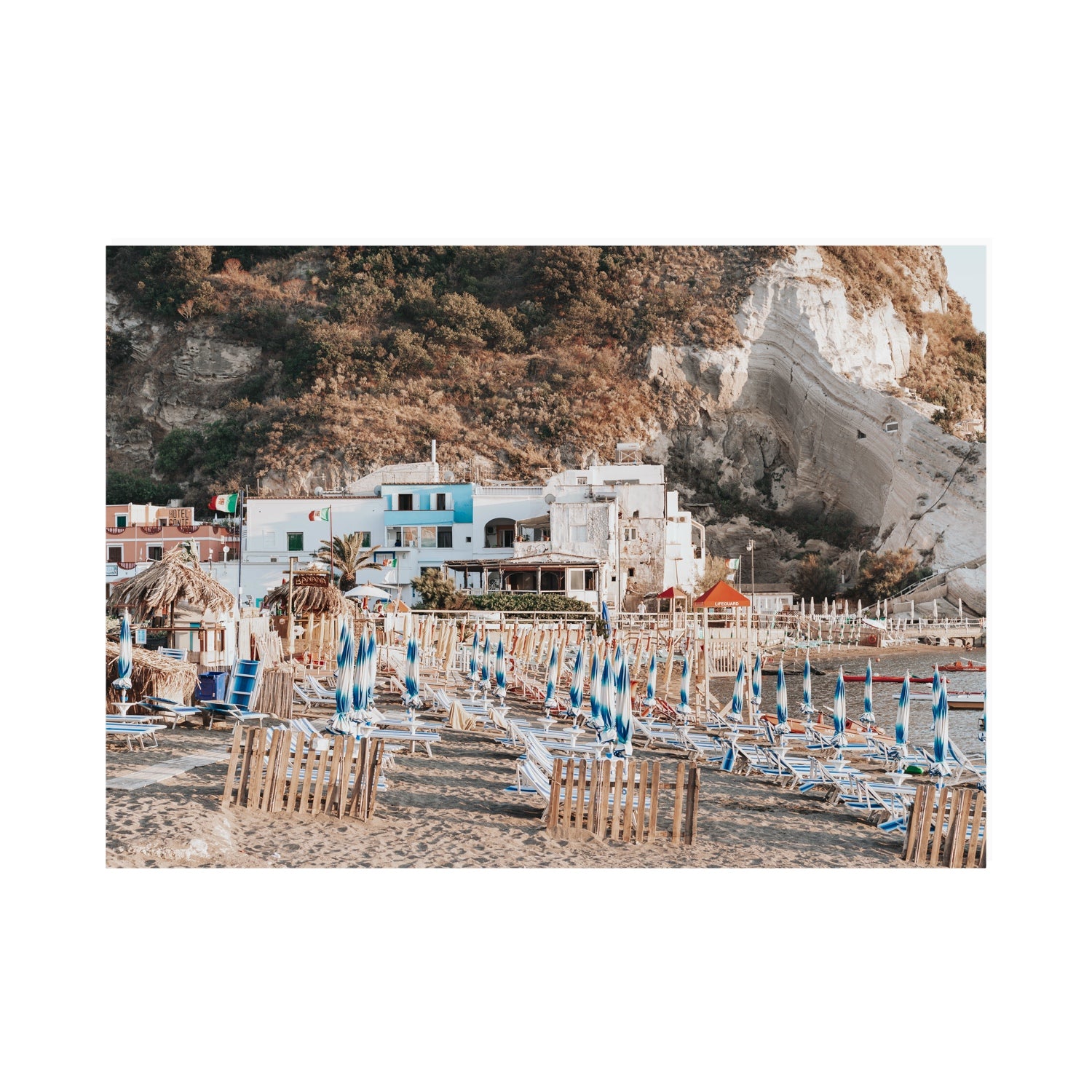 Sant' Angelo Ischia Italian coastal wall art A0 unframed fine art print