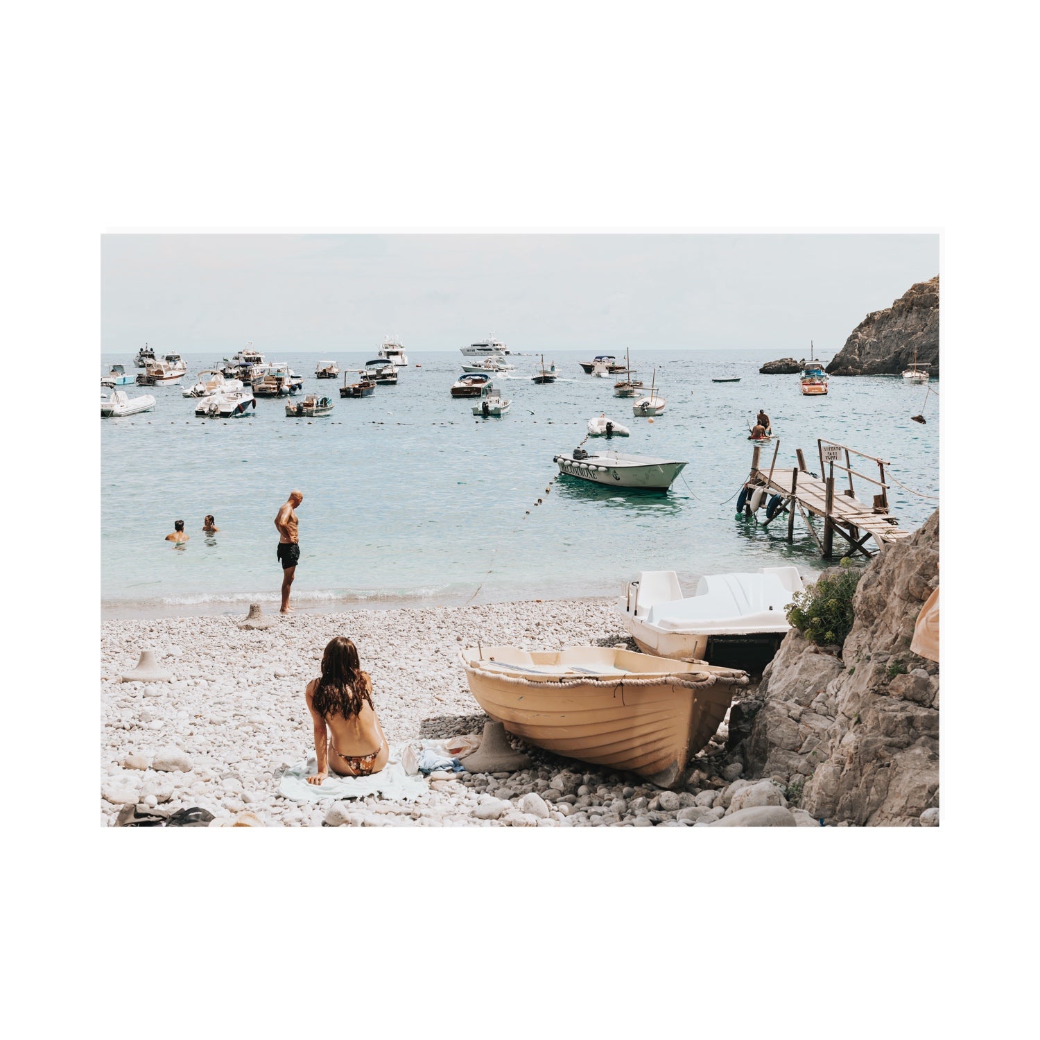 L'Osservatore Nerano wall art A0 unframed fine art print