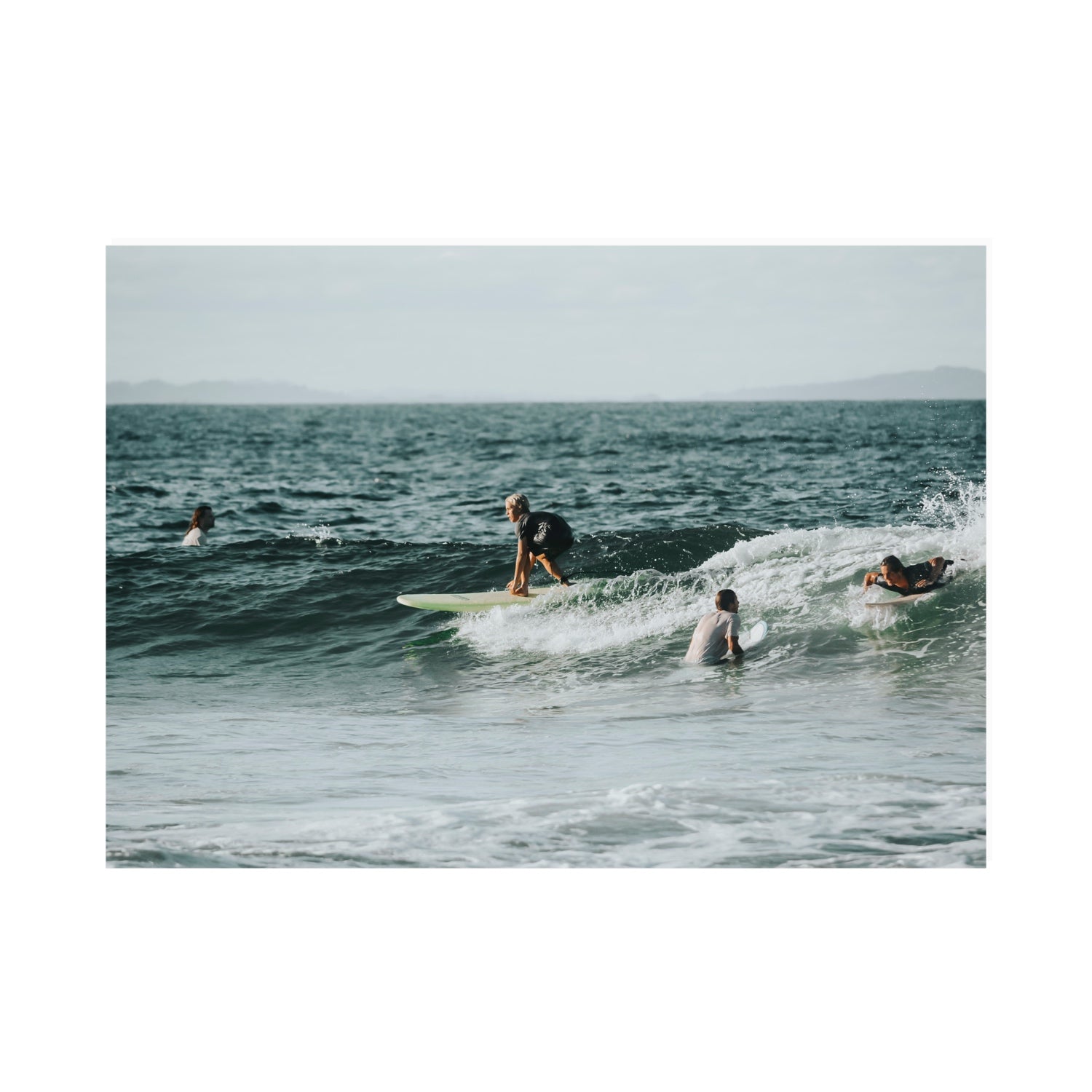 The Boys of Summer Byron Bay Surf coastal wall art A0 unframed fine art print