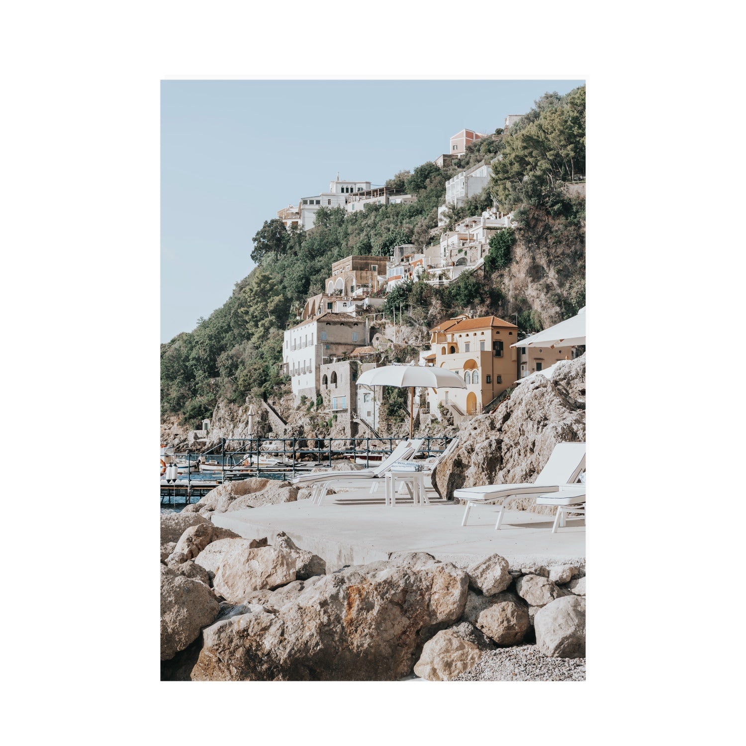 Dolce Coast Amalfi travel photography wall art A0 118.9 cm x 84.1 cm unframed fine art print