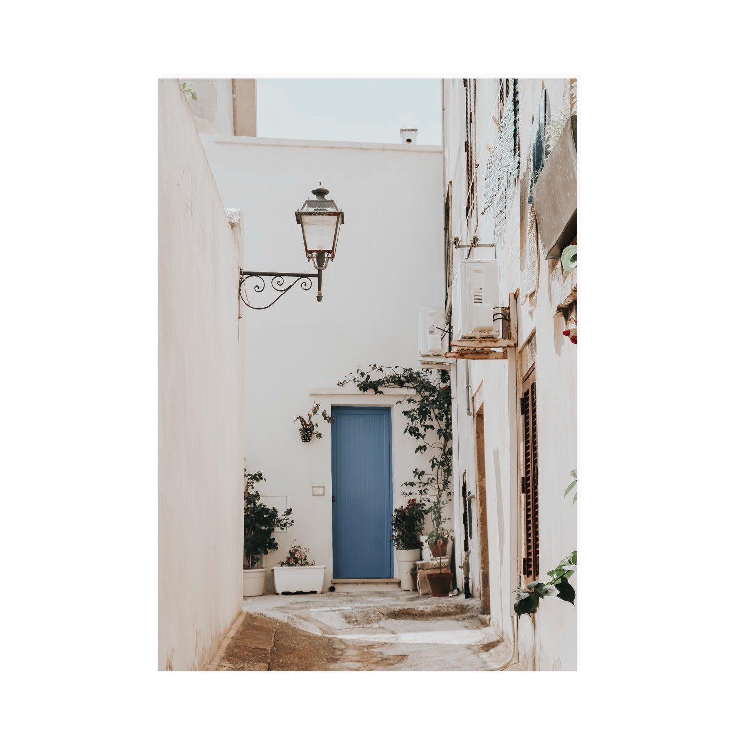 Entry Envy Puglia Ostuni wall art A0 unframed fine art print