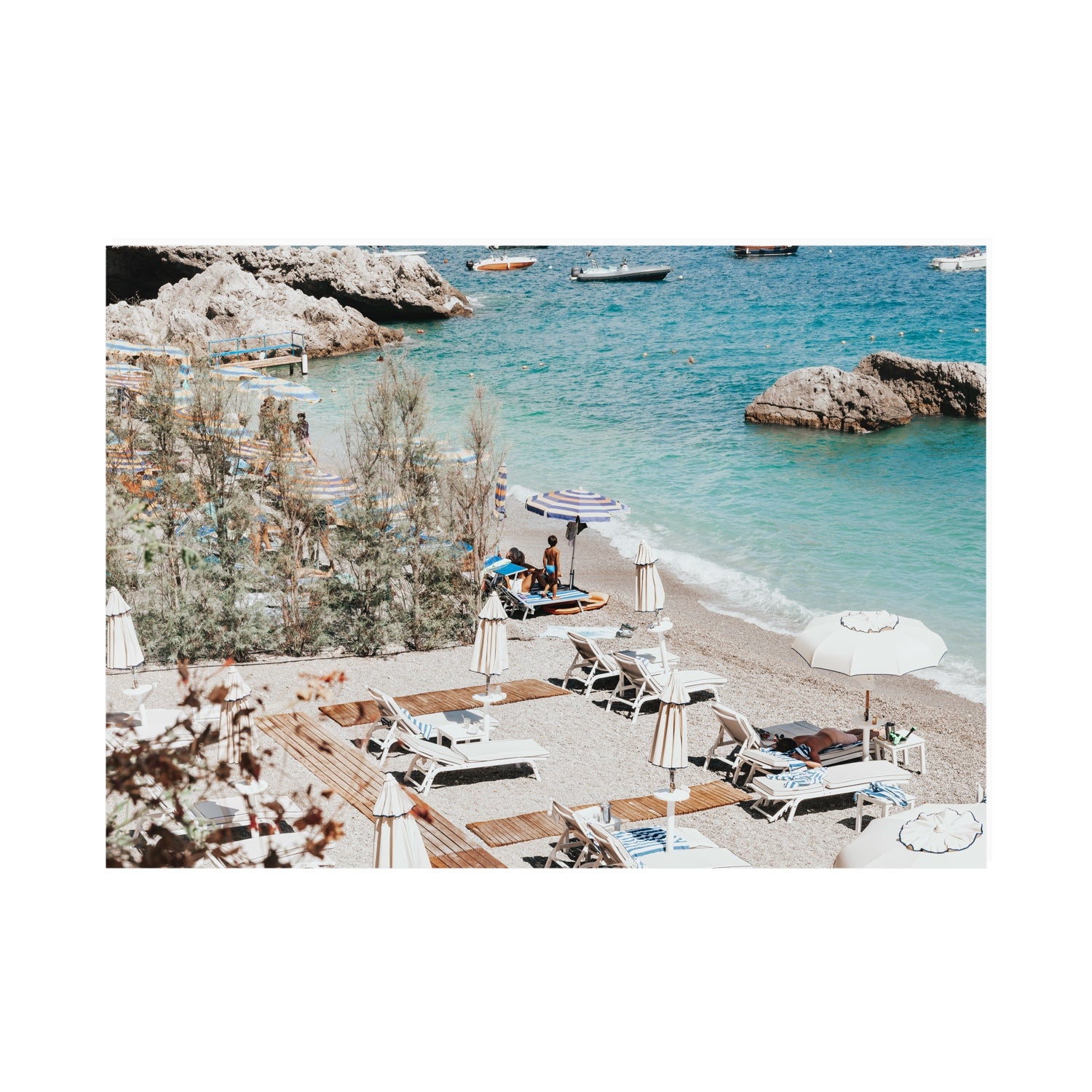 Life Could Be A Dream Amalfi wall art A0 unframed fine art print