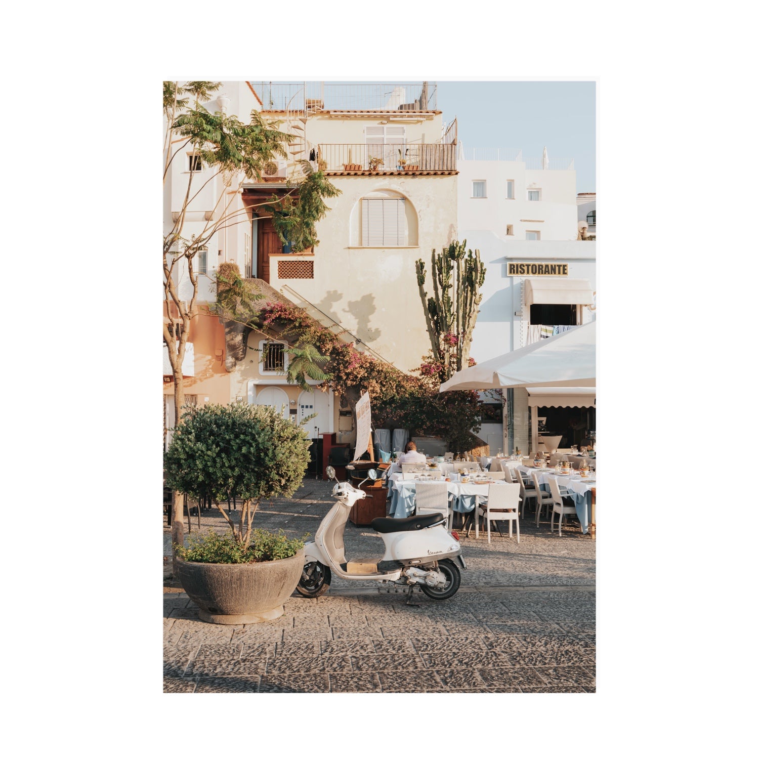 Ristorante Ischia Italian Mediterranean decor wall art A0 unframed fine art print