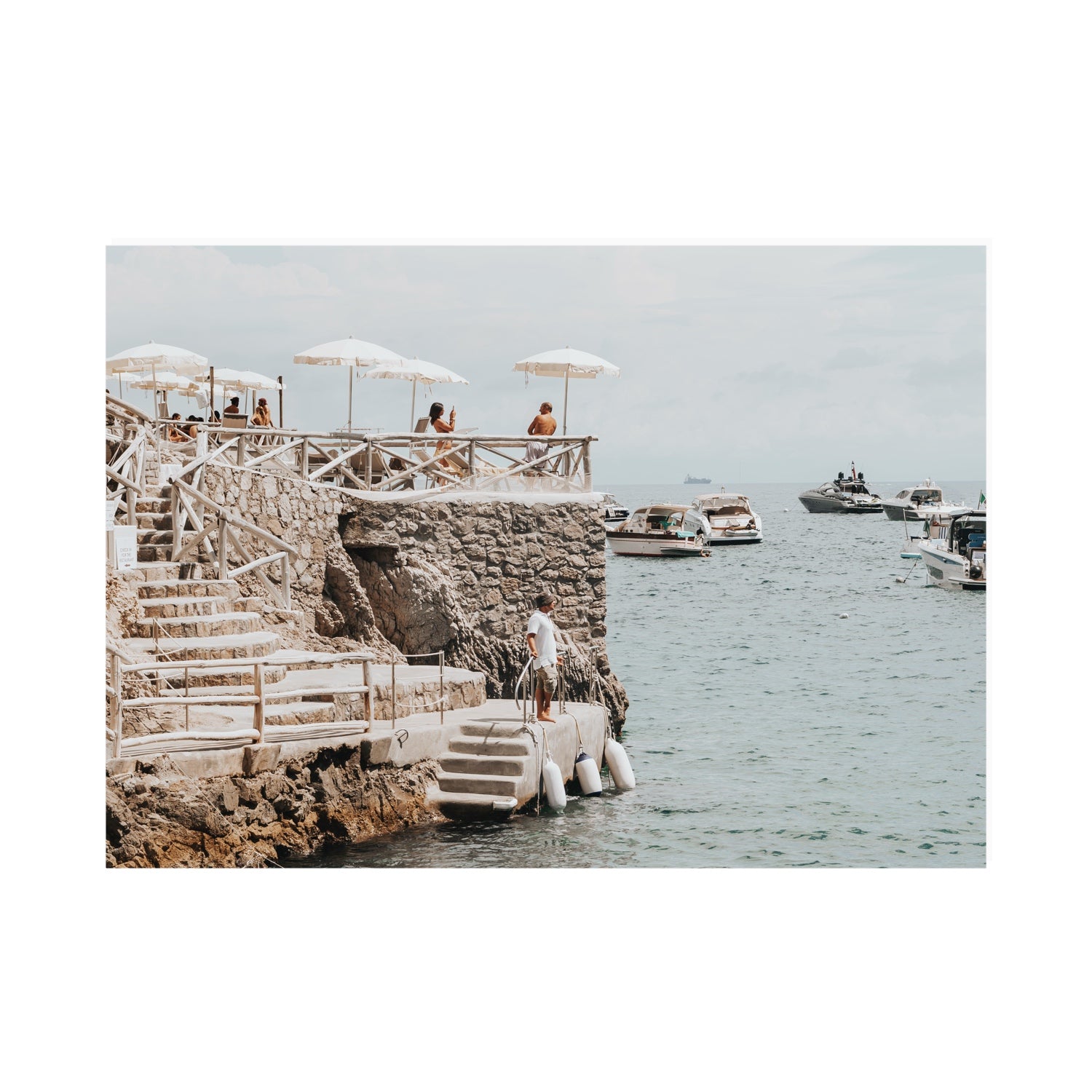 Conca Del Sogno fine art print, Nerano, Italy, A0 · 118.9 cm x 84.1 cm, Unframed, Fine Art Print