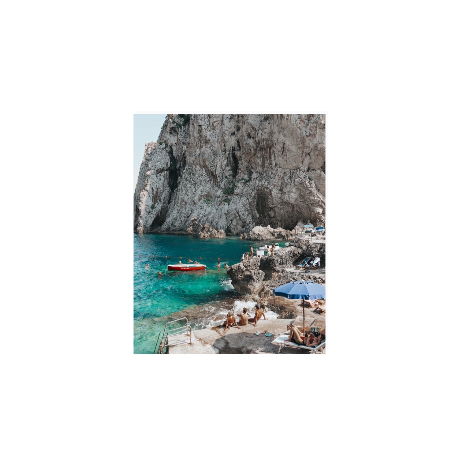 Tranquility fine art print, Capri, Italy, 8 x 10 in, Unframed, Fine Art Print