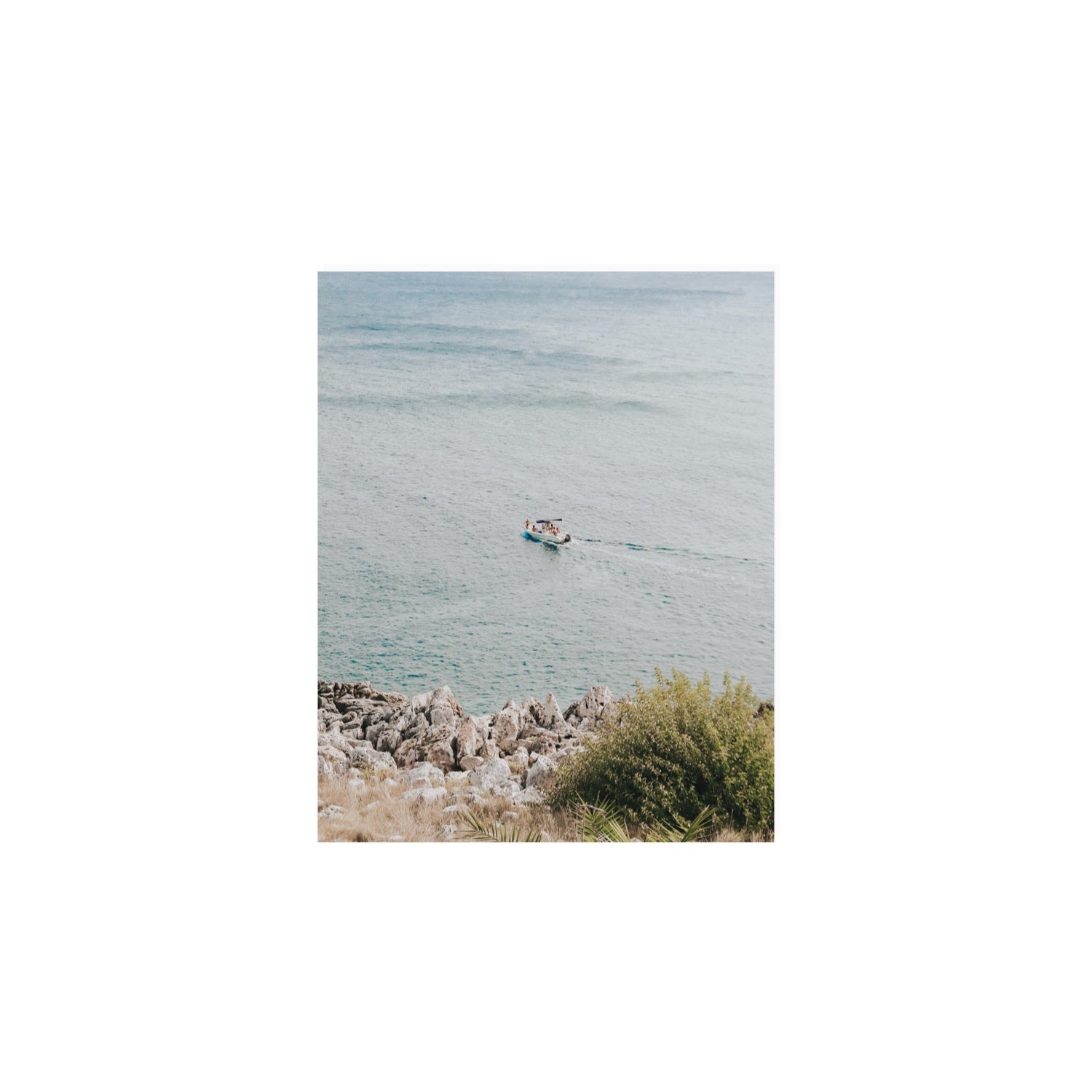Puglian Departure Puglia coastal Italian wall art 8 x 10 in unframed fine art print