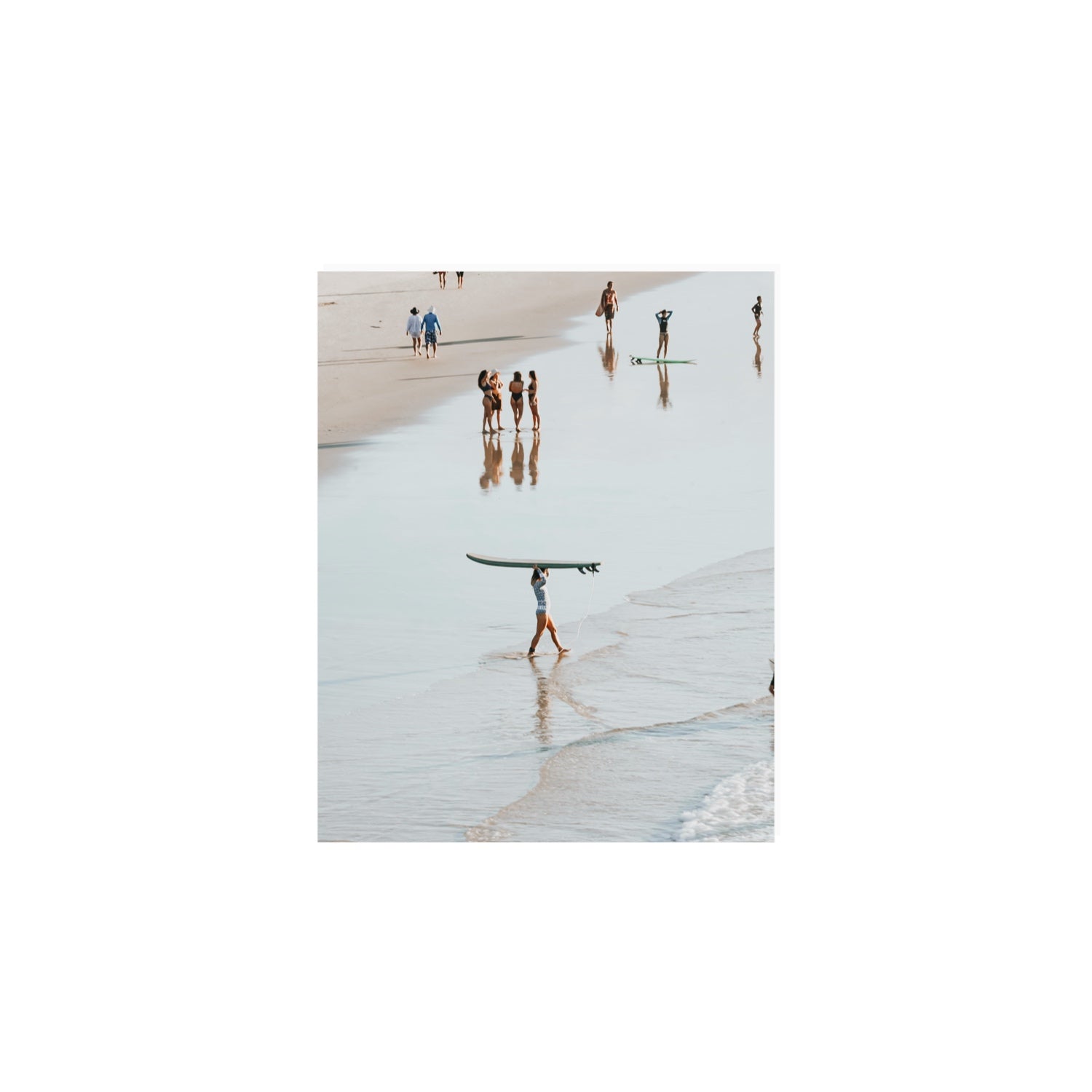 Bailey Byron Bay beach coastal decor wall art 8 x 10 in unframed fine art print