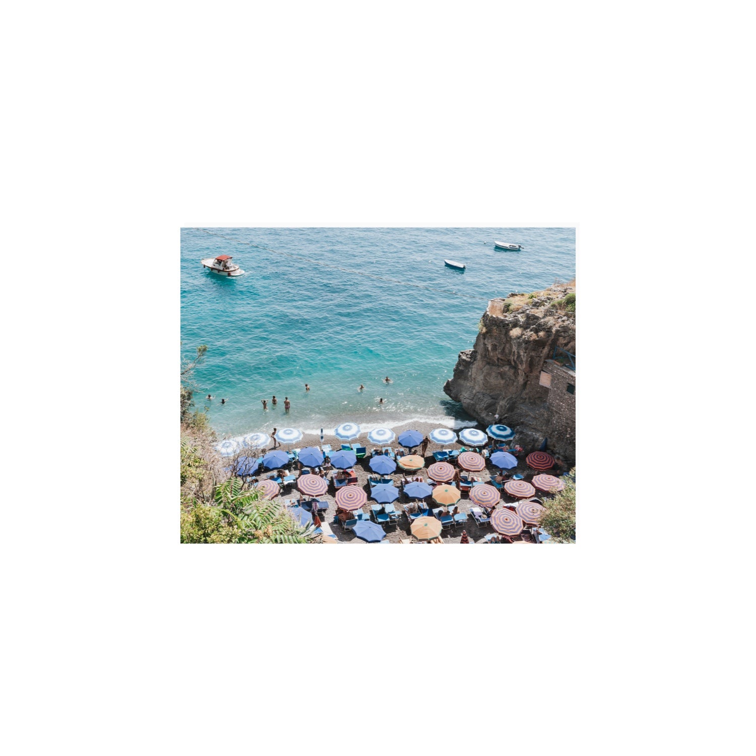 The Cove fine art print, Positano, Italy, 8 x 10 in, Unframed, Fine Art Print