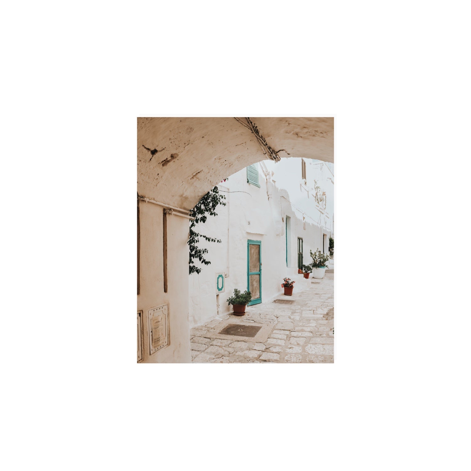La Citta Bianca Puglia La Città Bianca wall art 8 x 10 in unframed fine art print