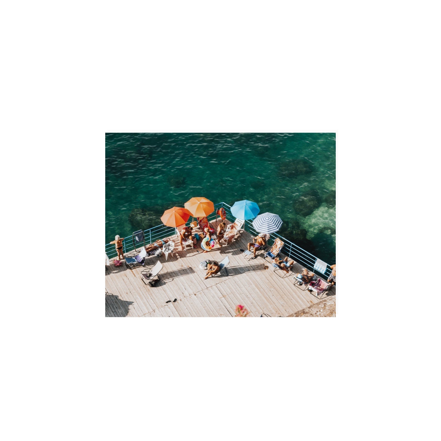 Il Dolce Far Niente Sorrento coastal wall art 8 x 10 in unframed fine art print