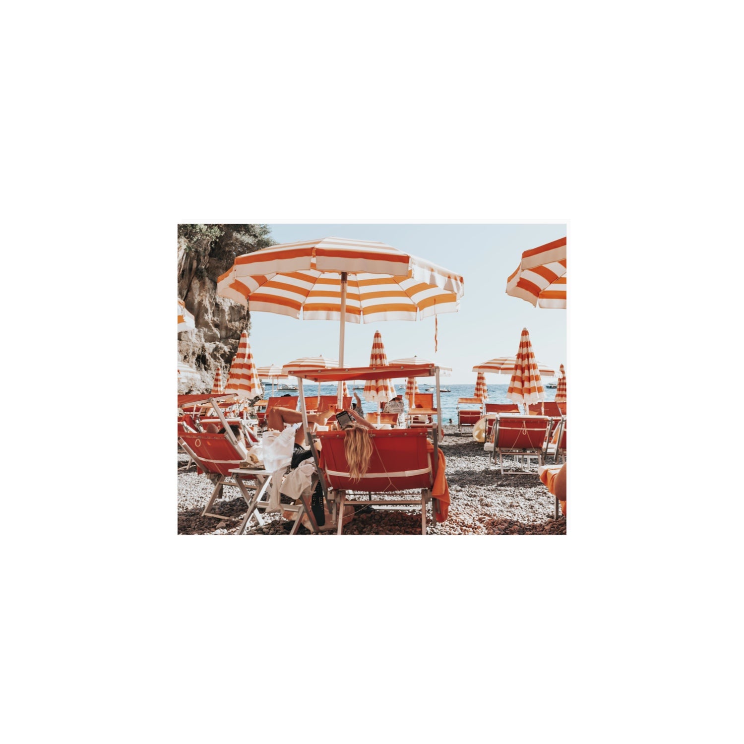 Digital Dreamer Positano wall art 8 x 10 in unframed fine art print