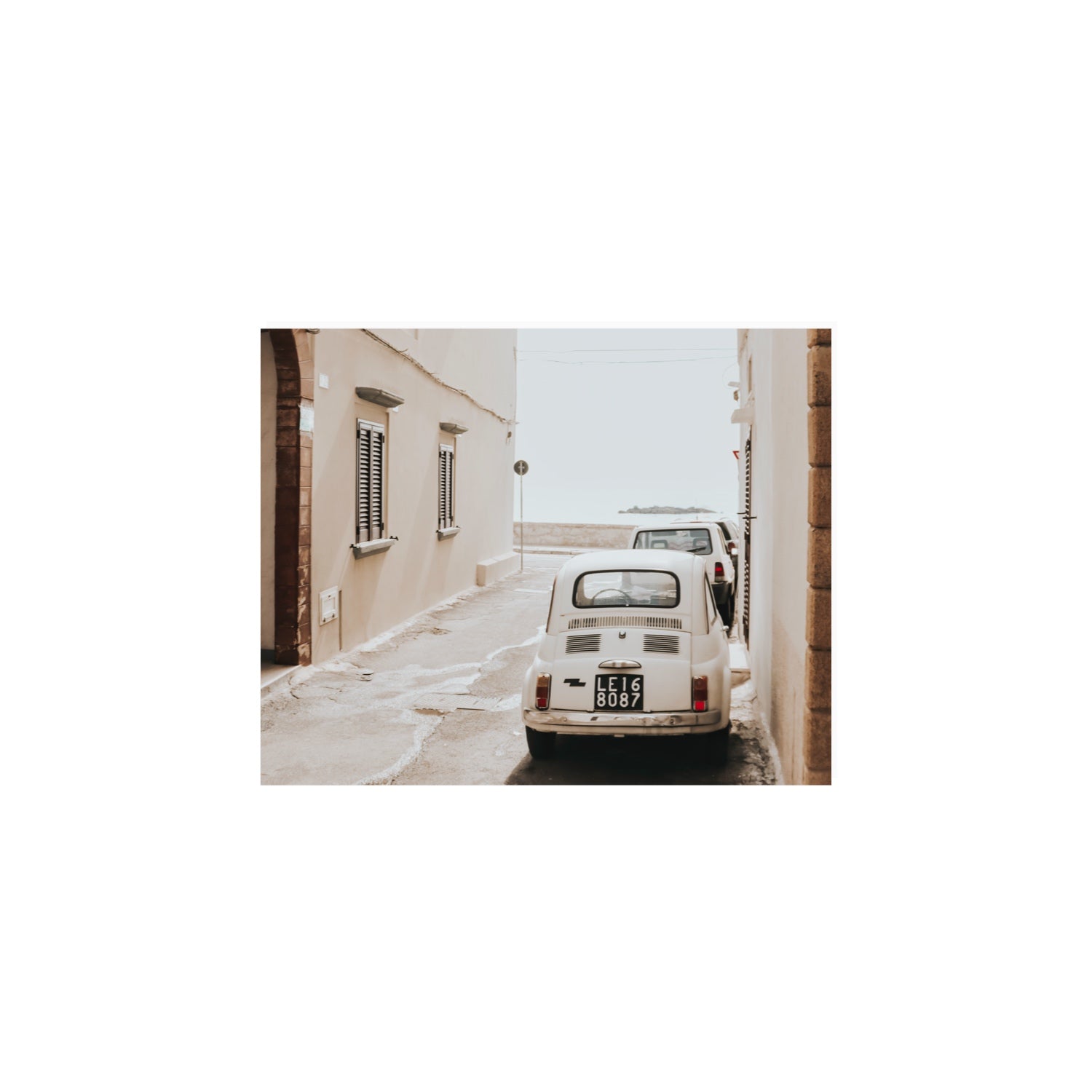 Bambini Lane Puglia Italian wall art 8 x 10 in unframed fine art print
