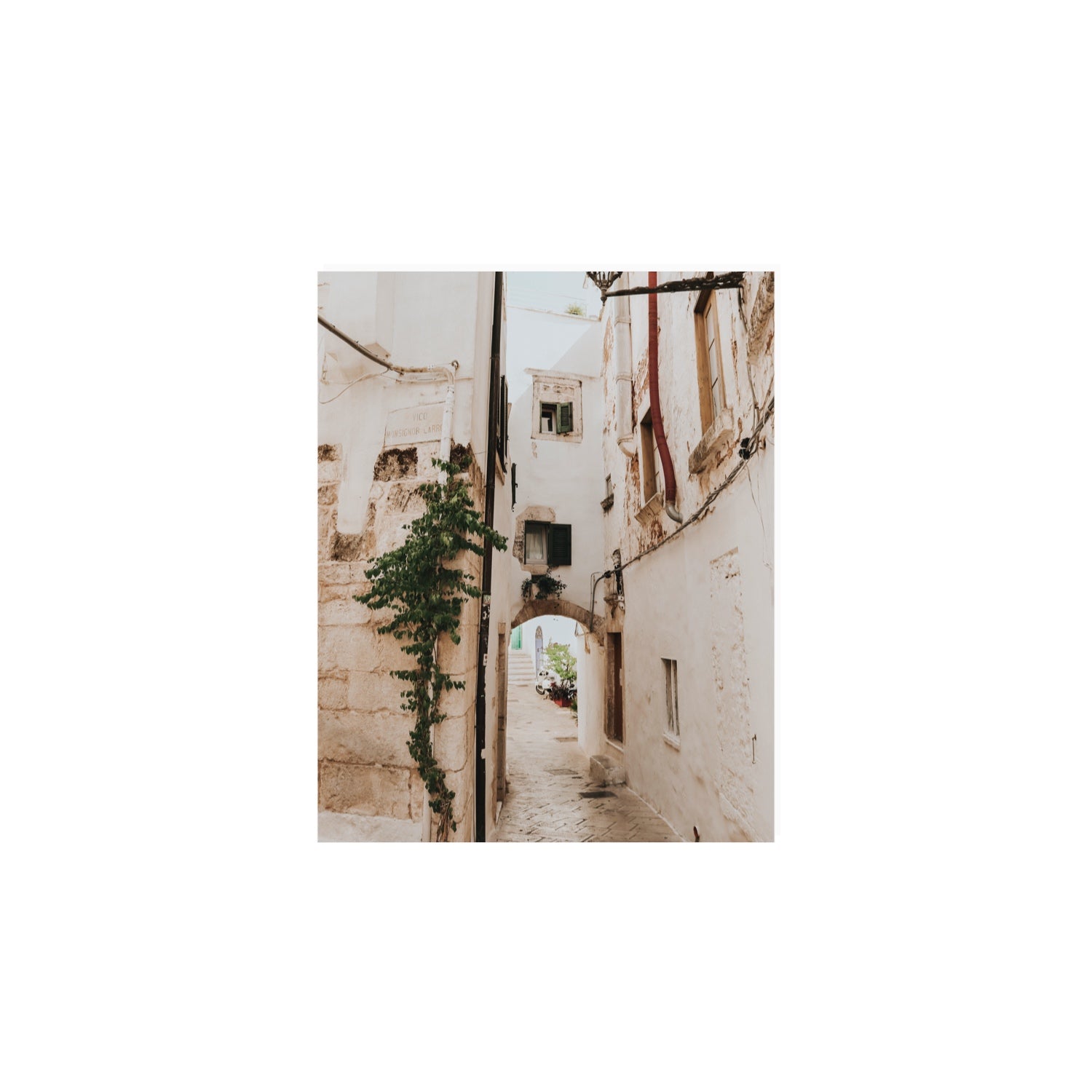 Labyrinth Lanes fine art print, Puglia, Italy, 8 x 10 in, Unframed, Fine Art Print