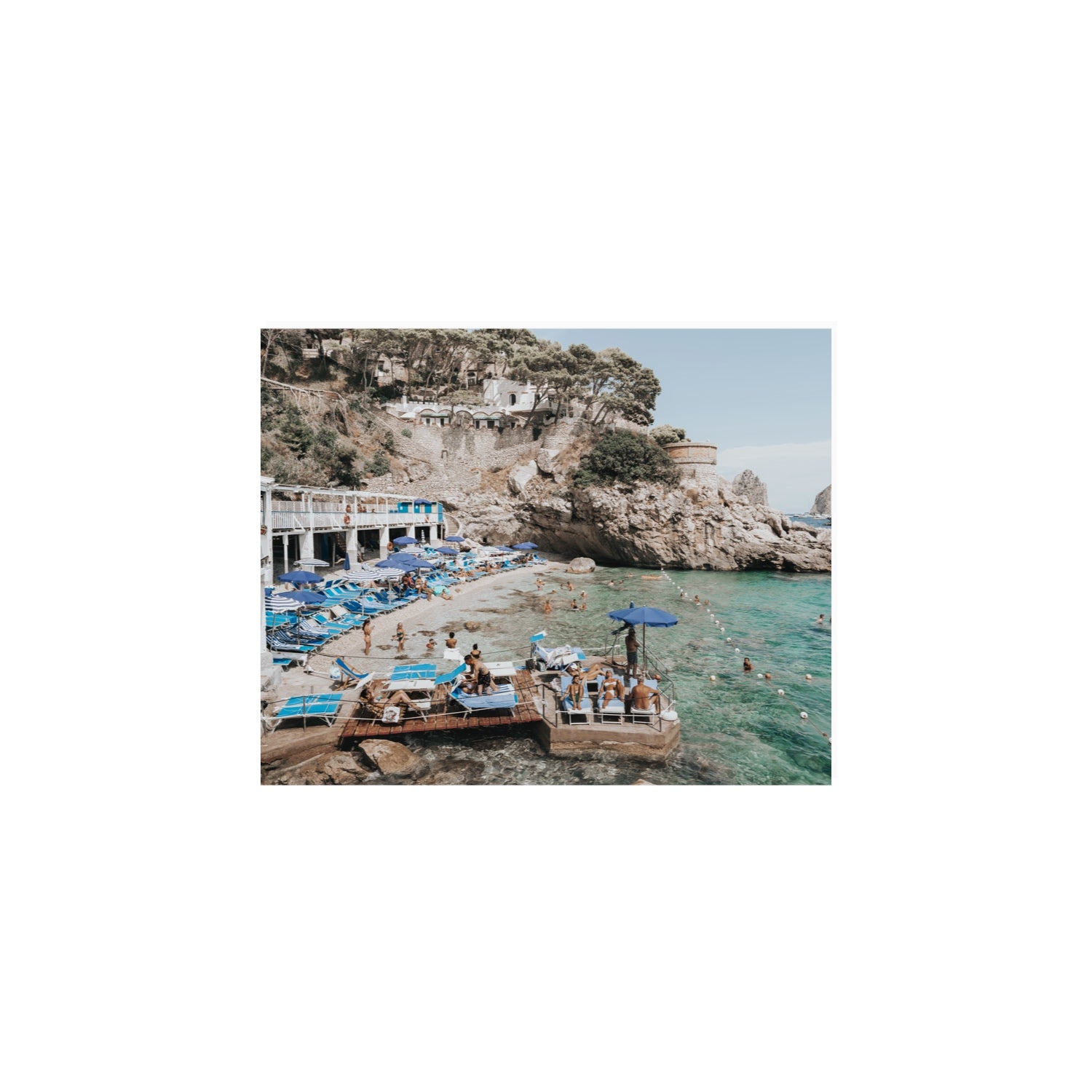 Vita Bella fine art print, Capri, Italy, 8 x 10 in, Unframed, Fine Art Print