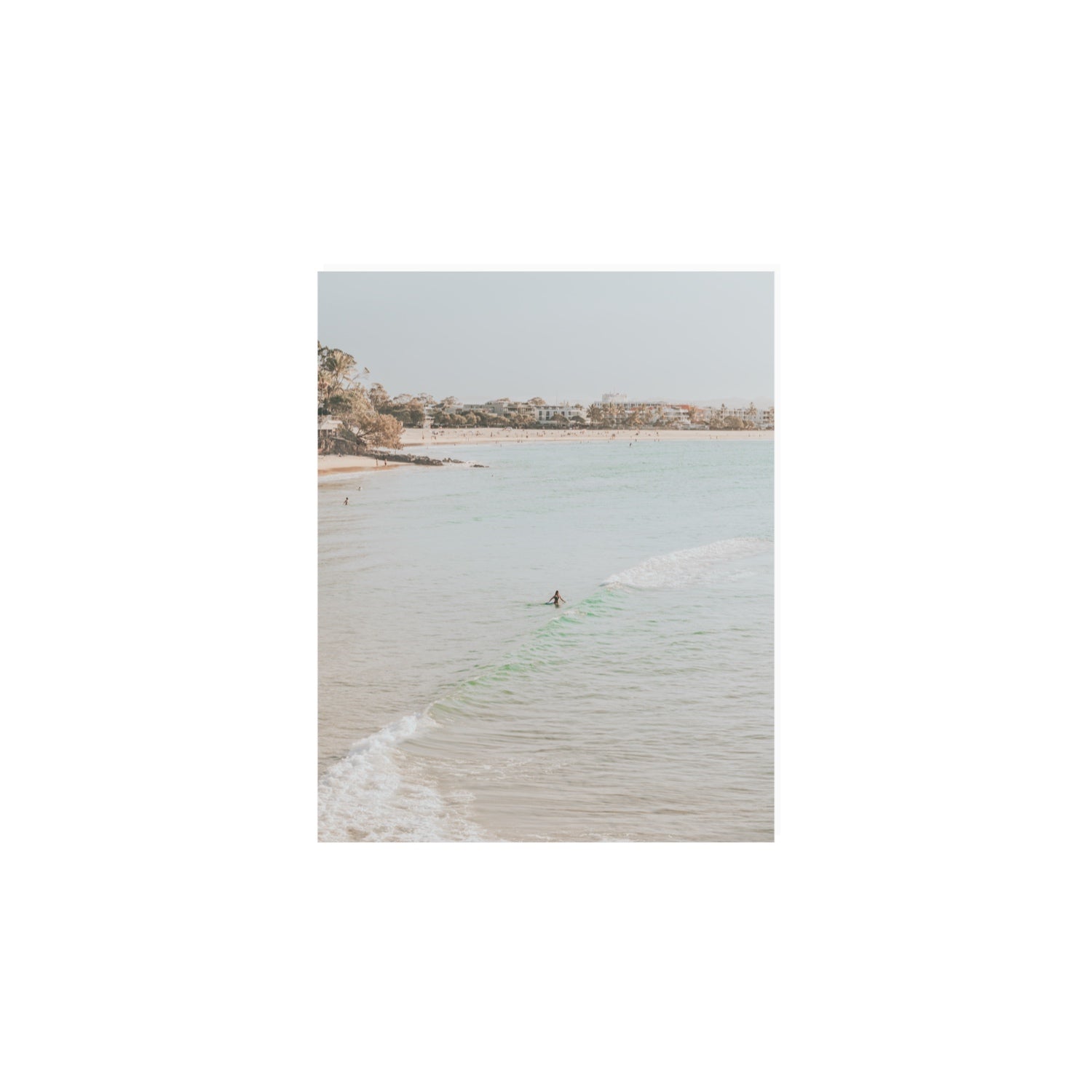 Salt Reverie fine art print, Noosa, Australia, coastal scenes artwork, 8 x 10 in, Unframed, Fine Art Print