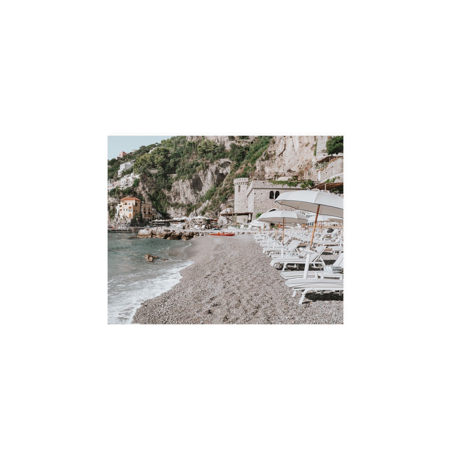 Borgo Santandrea fine art print, Amalfi, Italy, 8 x 10 in, Unframed, Fine Art Print