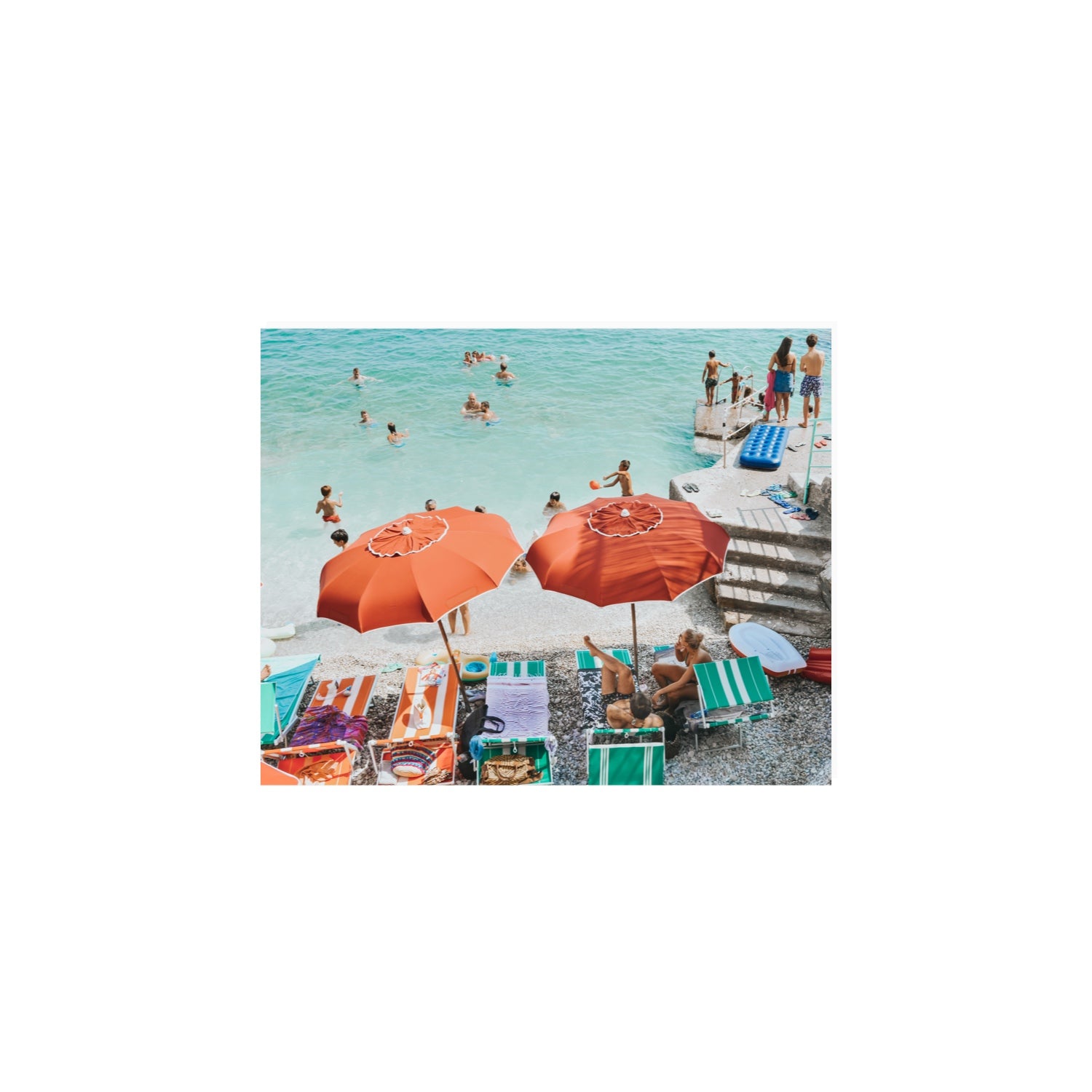 Water Wonderland fine art print, Capri, Italy, 8 x 10 in, Unframed, Fine Art Print