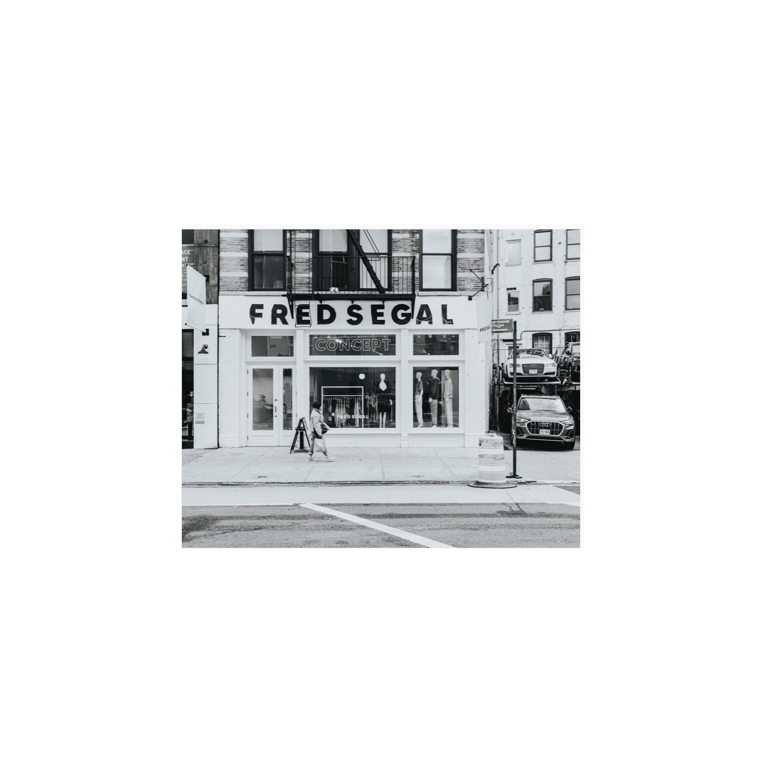 Noir York New York NYC Black & White wall art 8 x 10 in unframed fine art print
