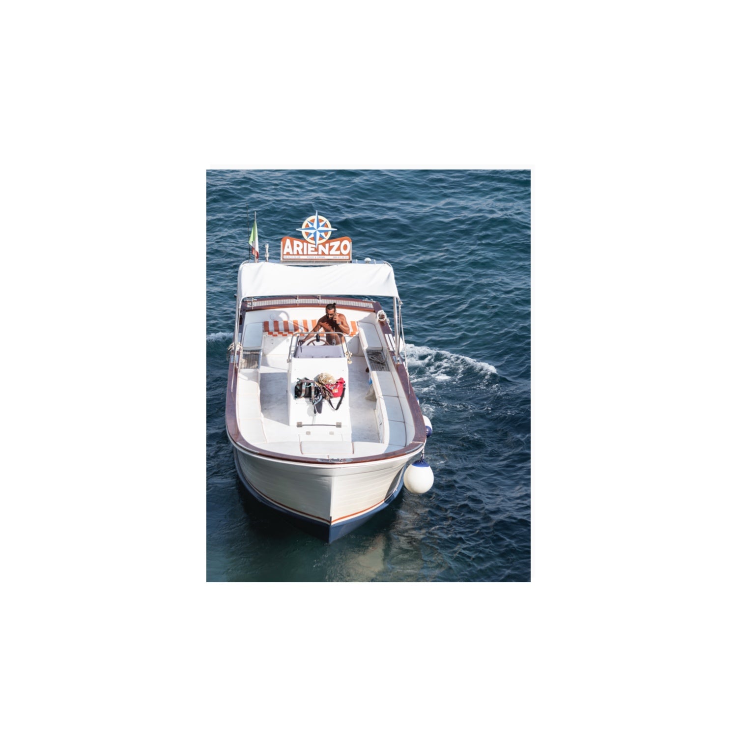 Pilota di Motoscafo fine art print, Positano, Italy, 11 x 14 in, Unframed, Fine Art Print