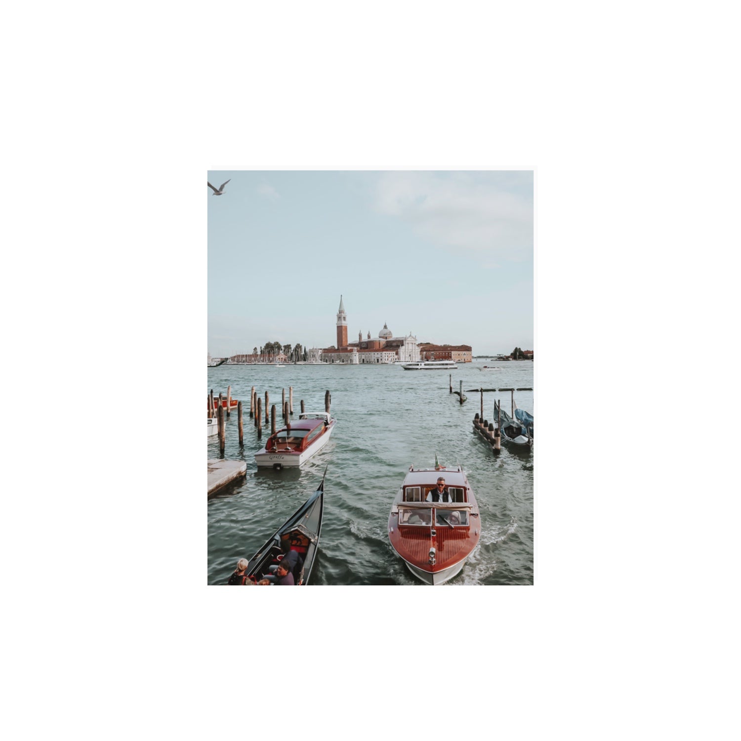 Galleggiante Venice Italian wall art 11 x 14 in unframed fine art print