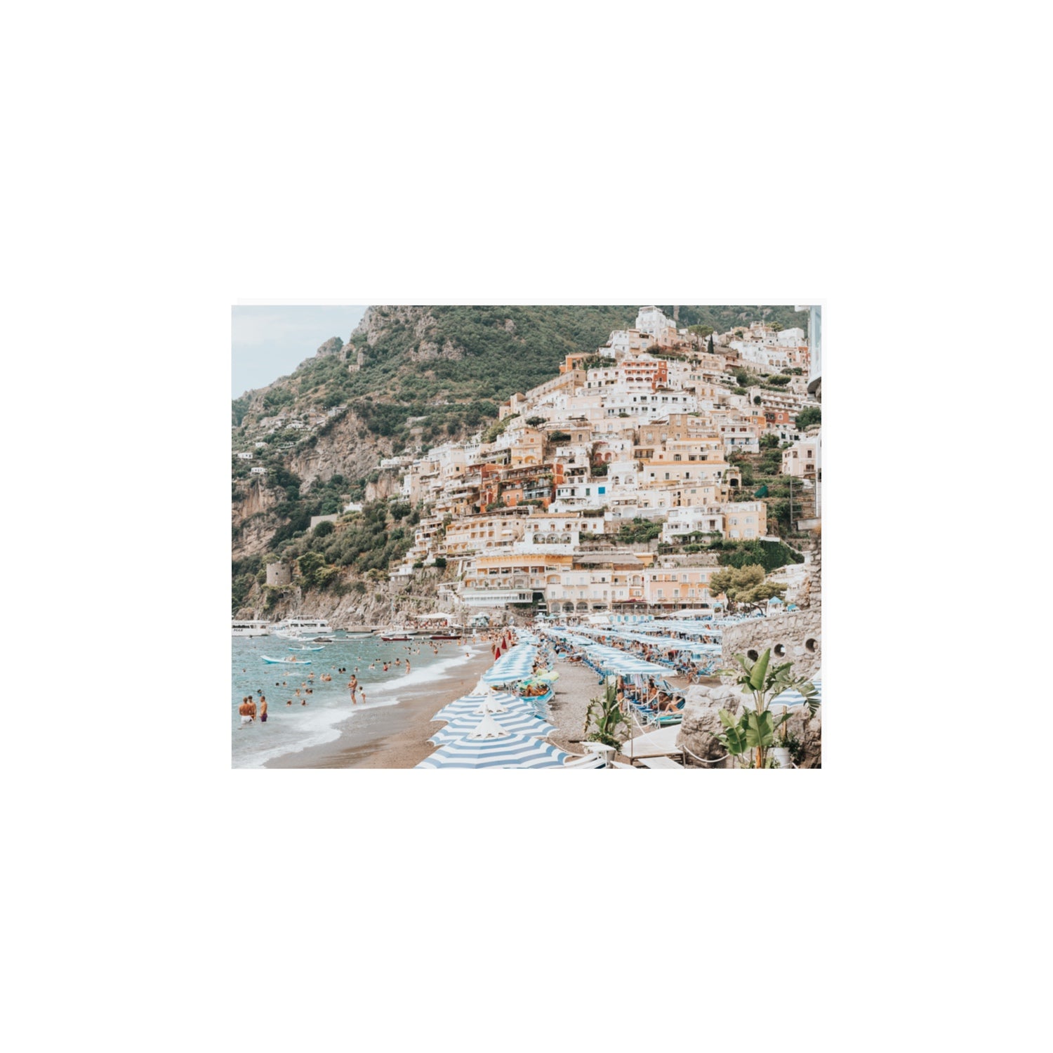 Villagio Sul Mare fine art print, Positano, Italy, 11 x 14 in, Unframed, Fine Art Print