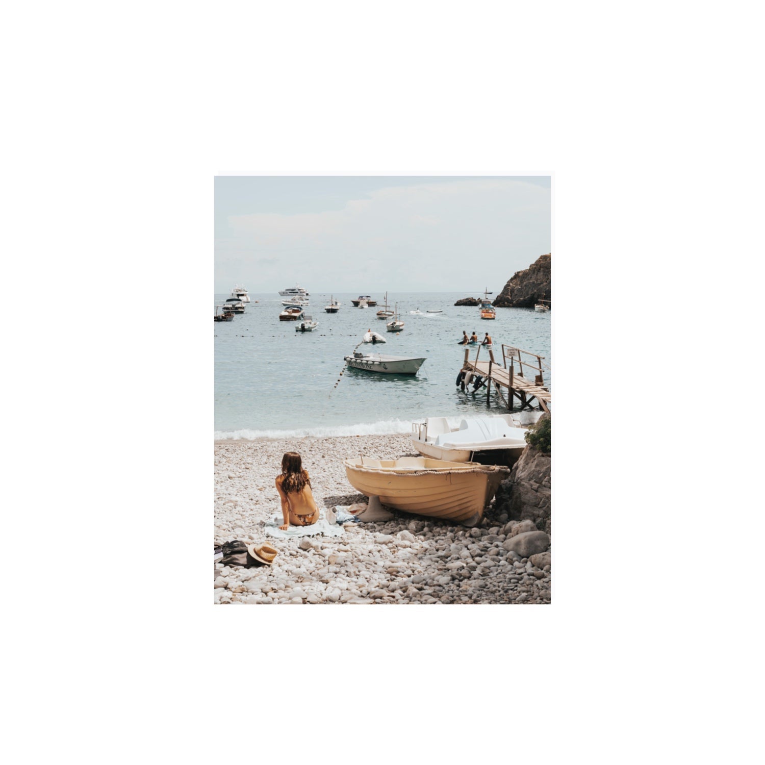 Solo Sojourn Nerano wall art 11 x 14 in unframed fine art print